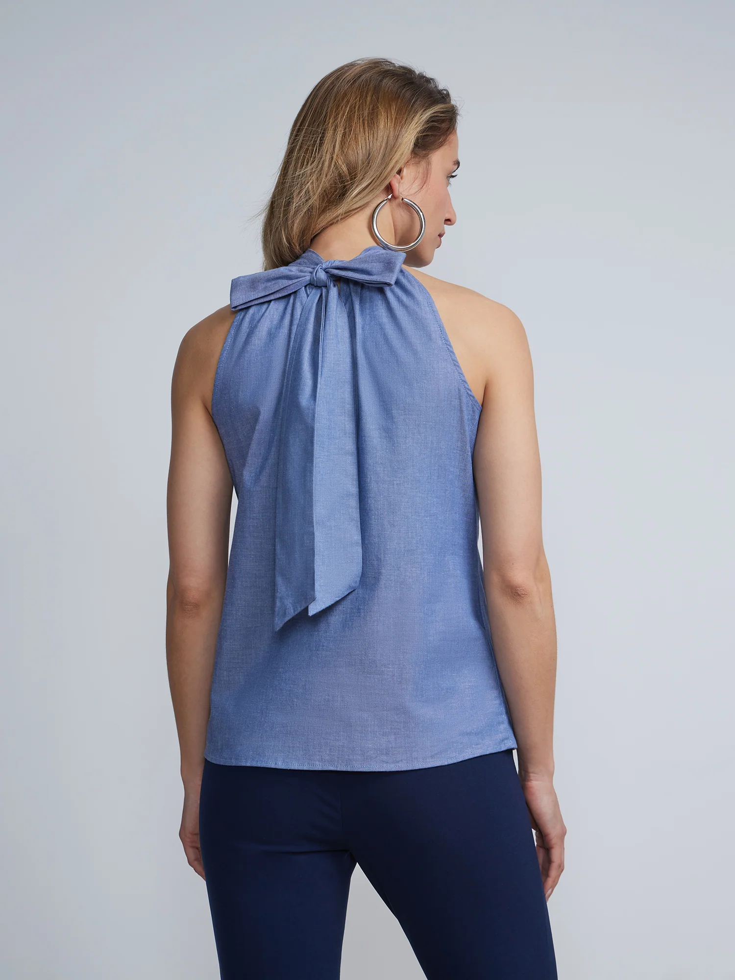 Bow-Back Halterneck Top - Image 3