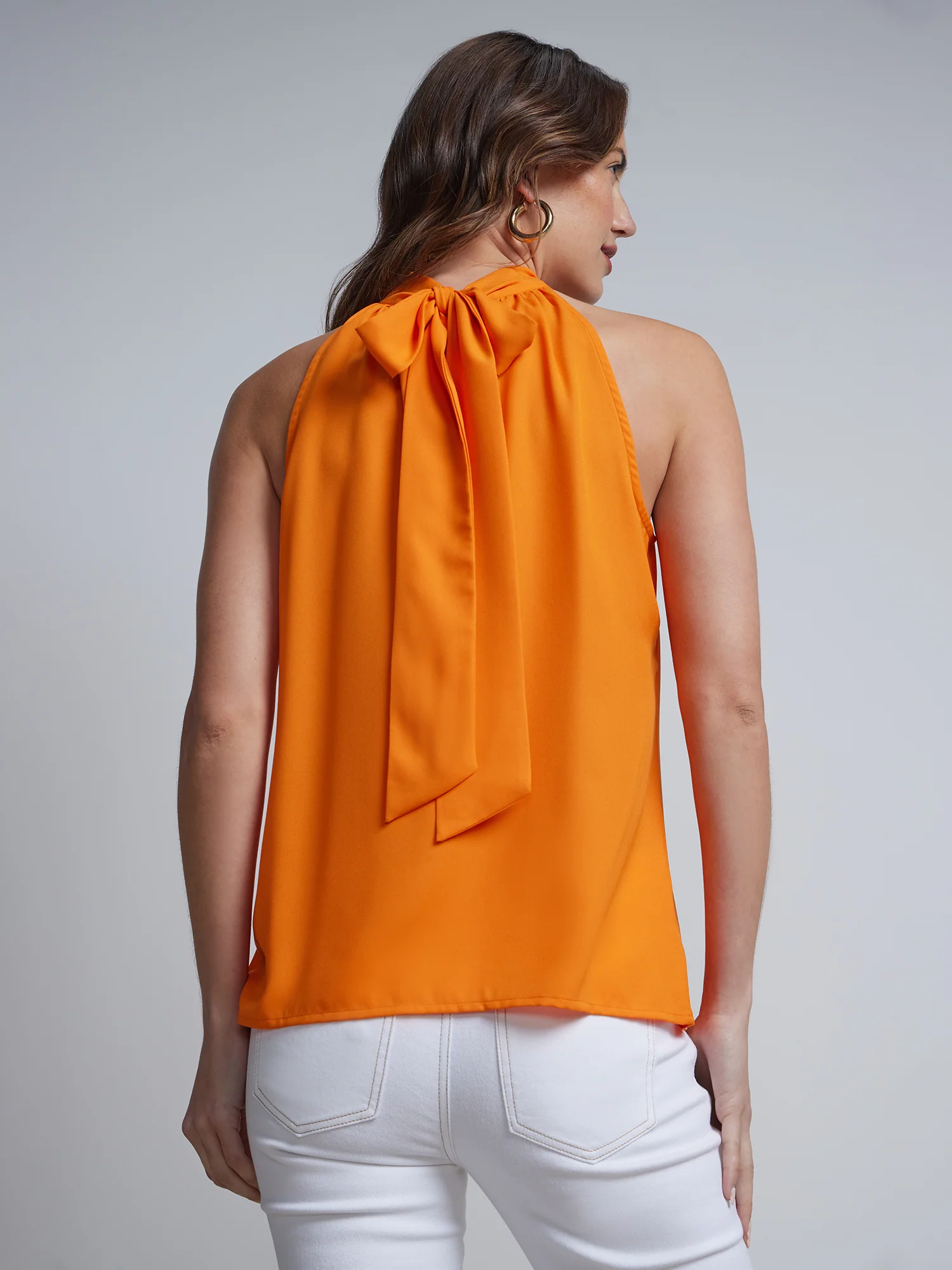 Bow-Back Halterneck Top - Image 7