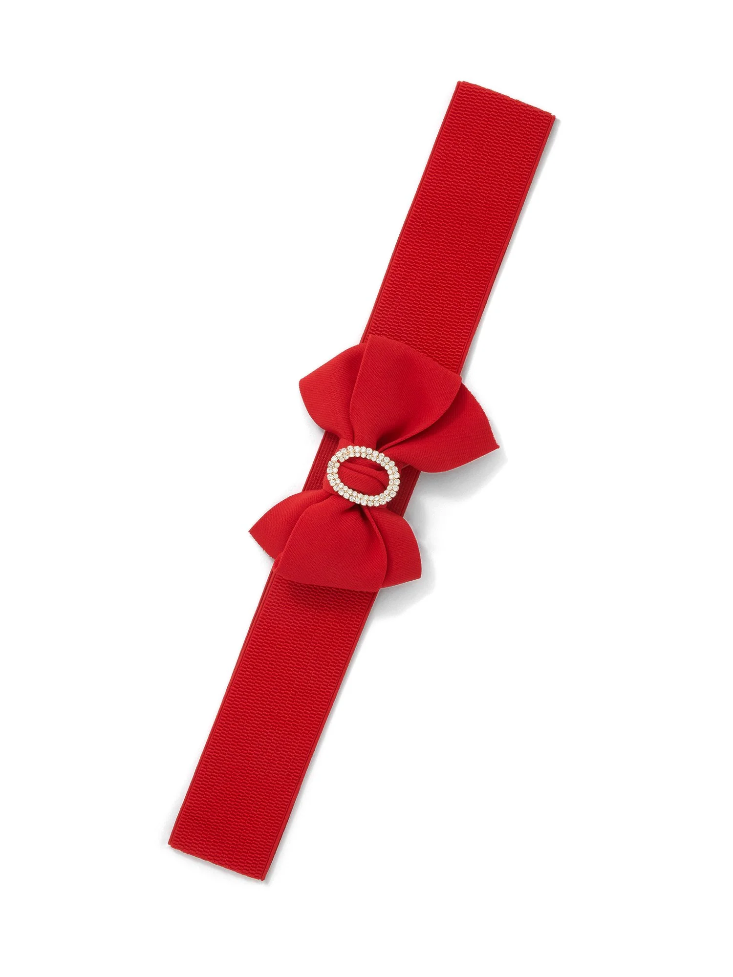 Bow-Detail Stretch Belt - Image 2