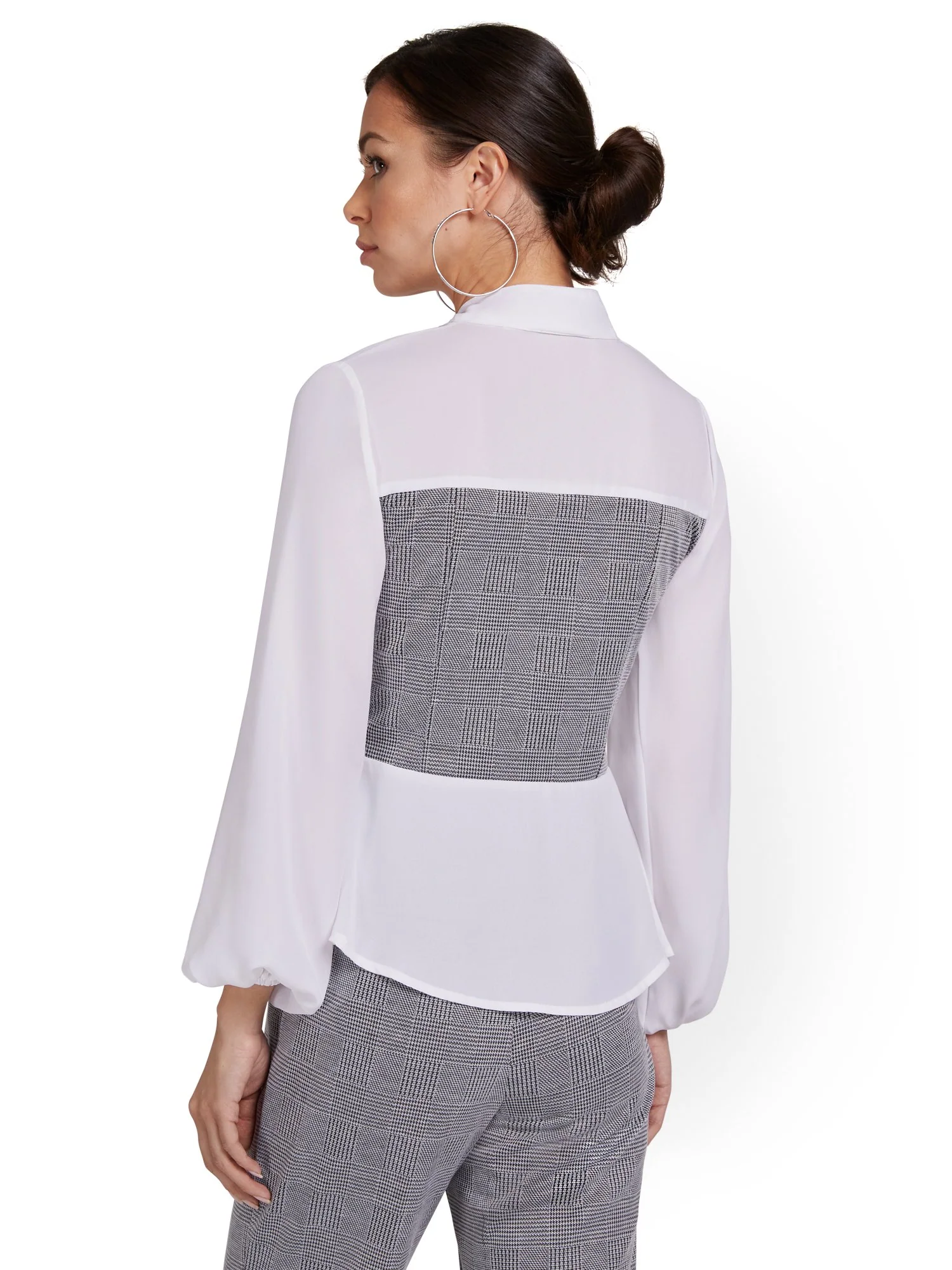 Bow-Neck Twofer Top - Image 3