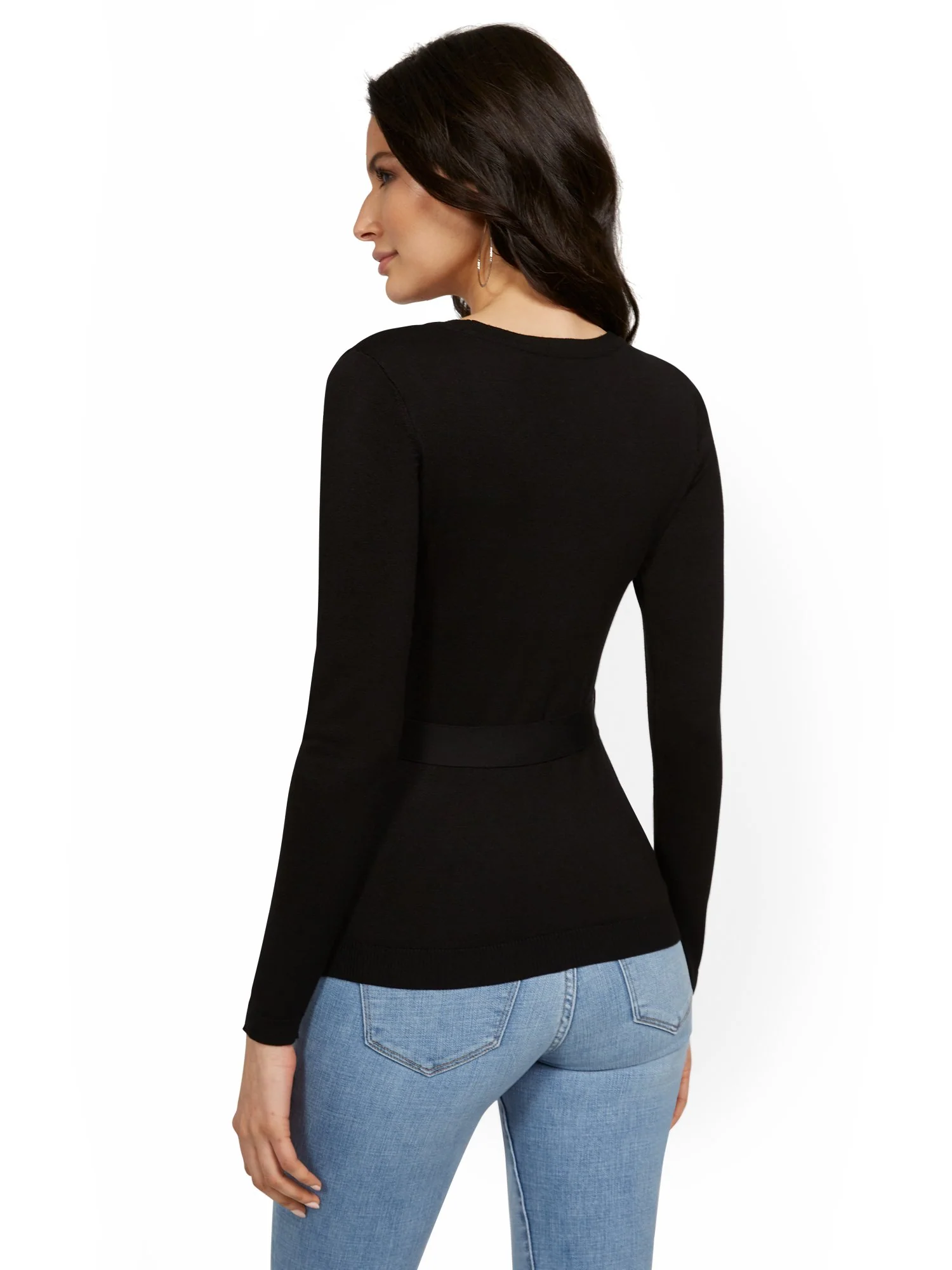 Buckle-Front Cardigan - Image 3