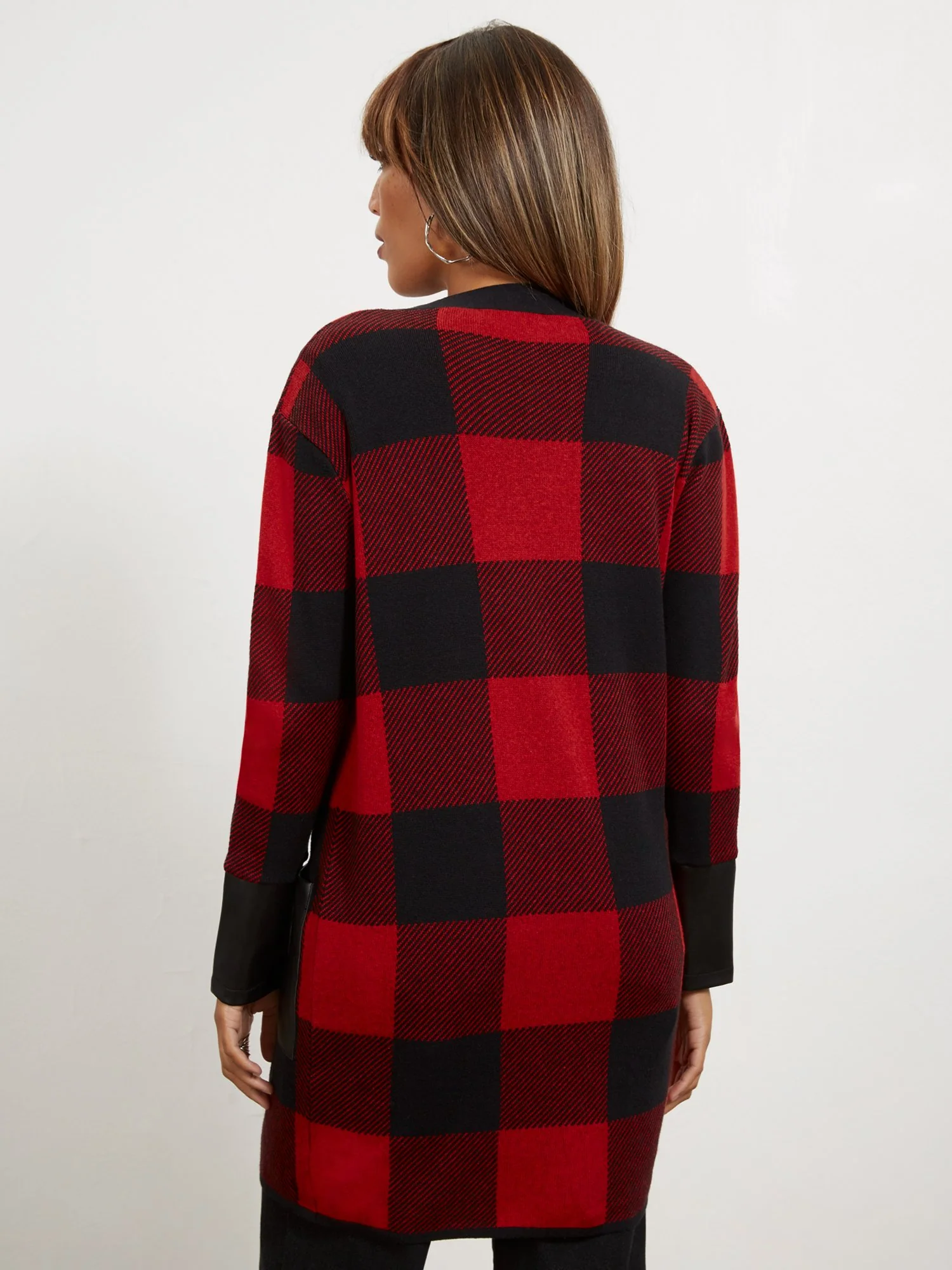 Buffalo Plaid Cardigan - Image 3