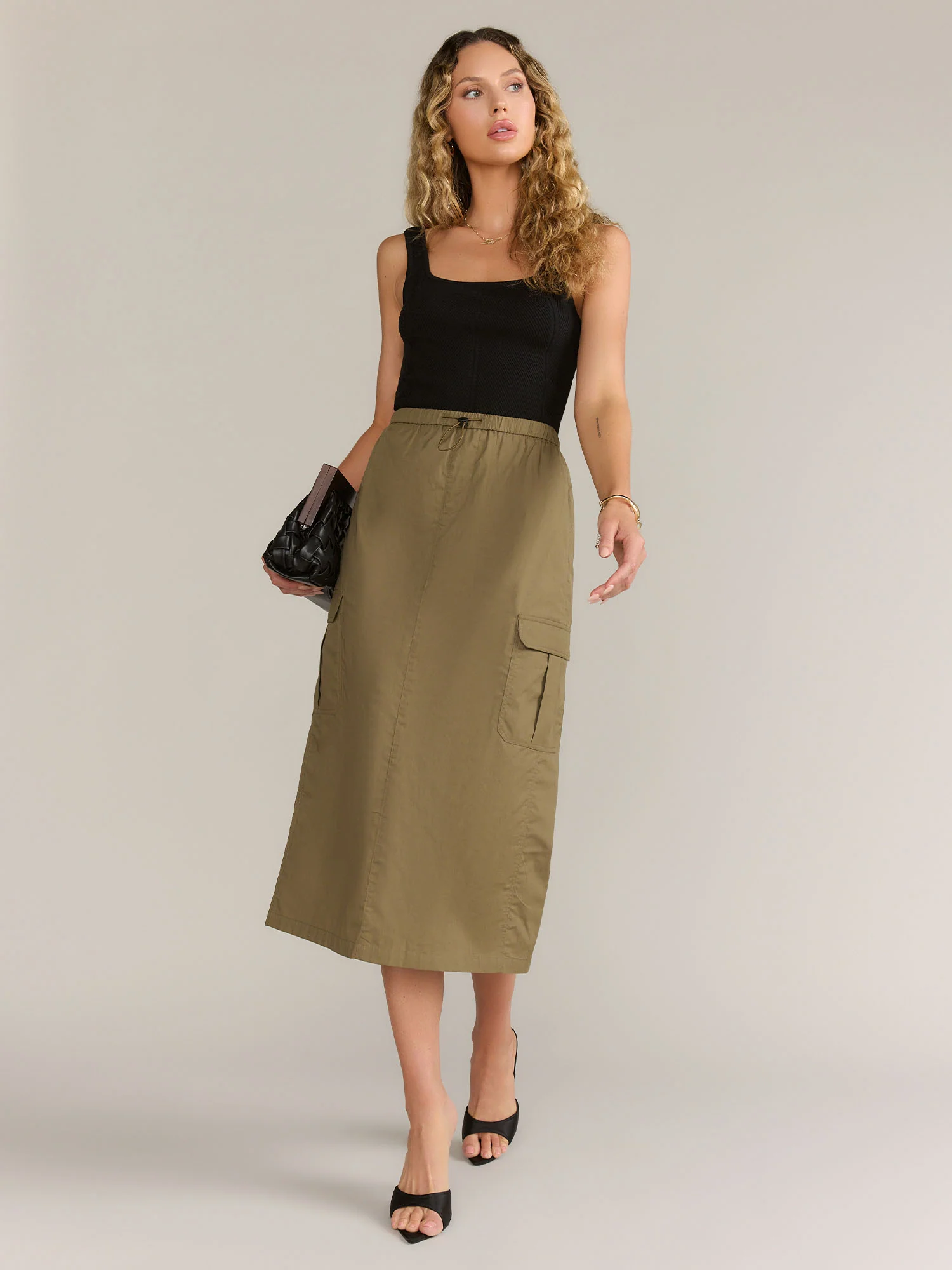 Sans Souci Bungee Cargo Woven Skirt - Brands We Love - Image 2