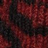 Burgundy Leopard-Print Pom-Pom Knit Hat - Image 2