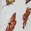 Butterfly-Print Off-The-Shoulder Maxi Blouse - Image 4