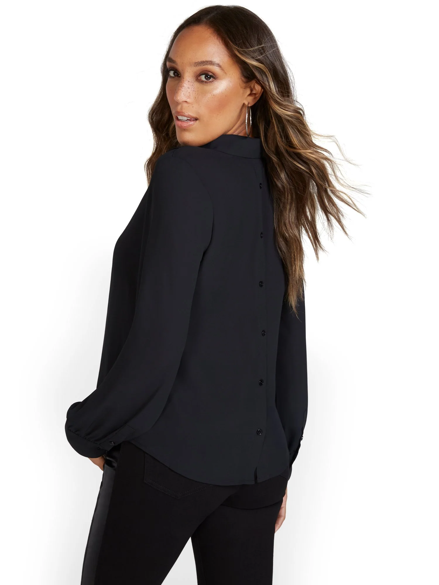 Button-Back Shirt - Image 2