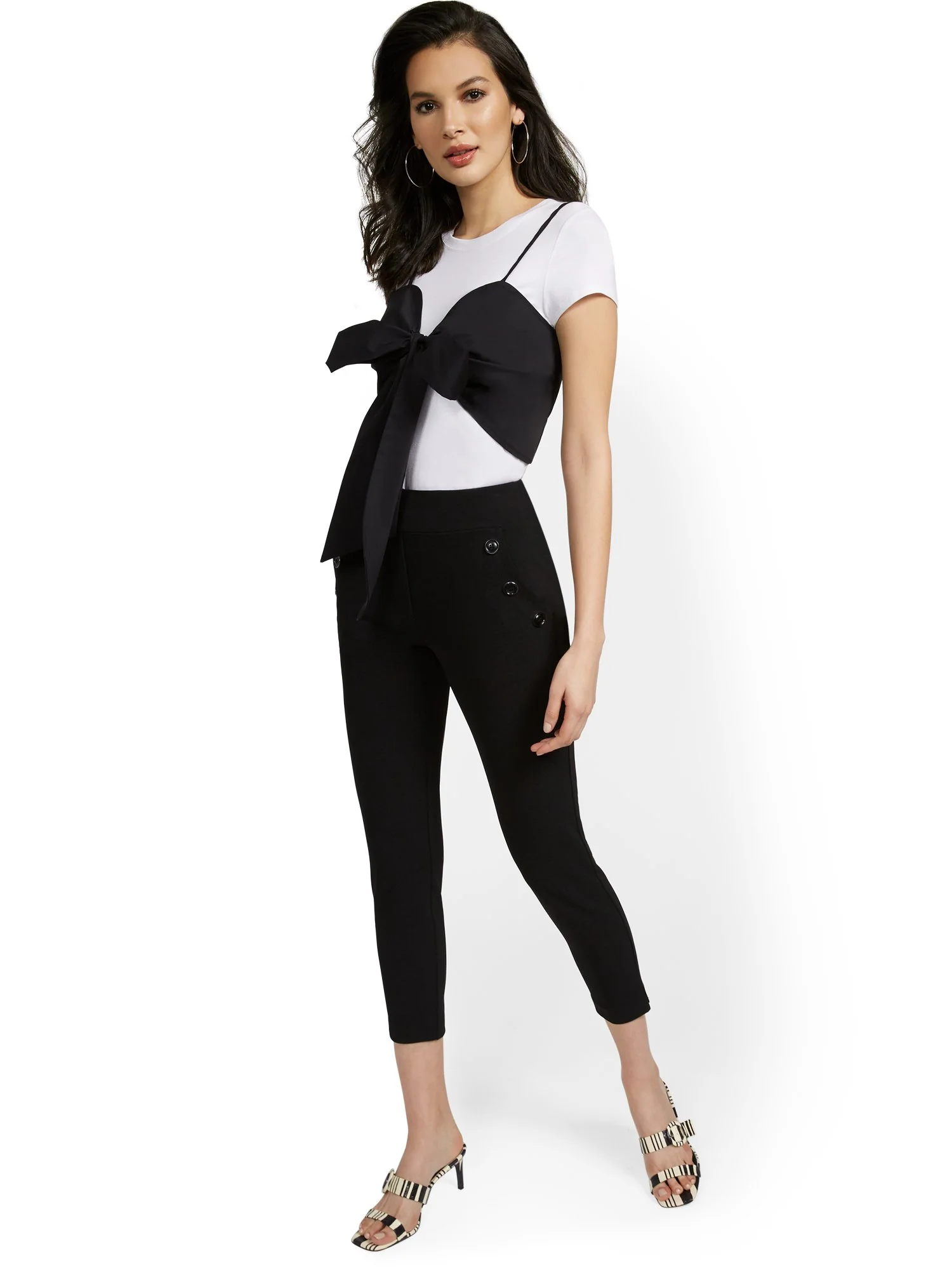 Button-Pocket Ankle Pant - Image 4