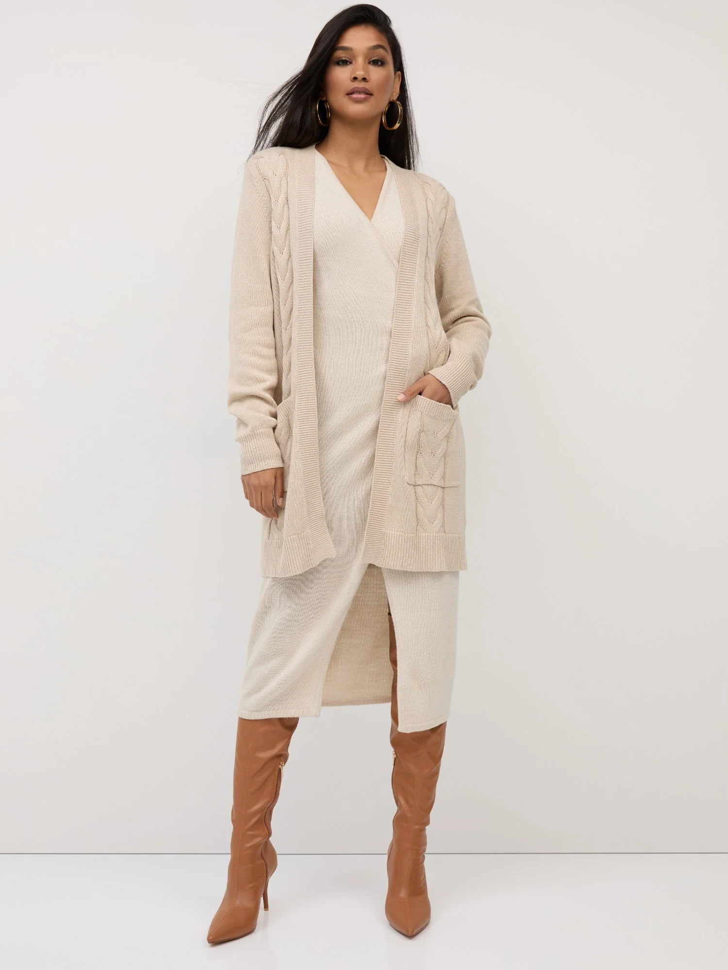 Cable-Knit Cardigan - Image 8