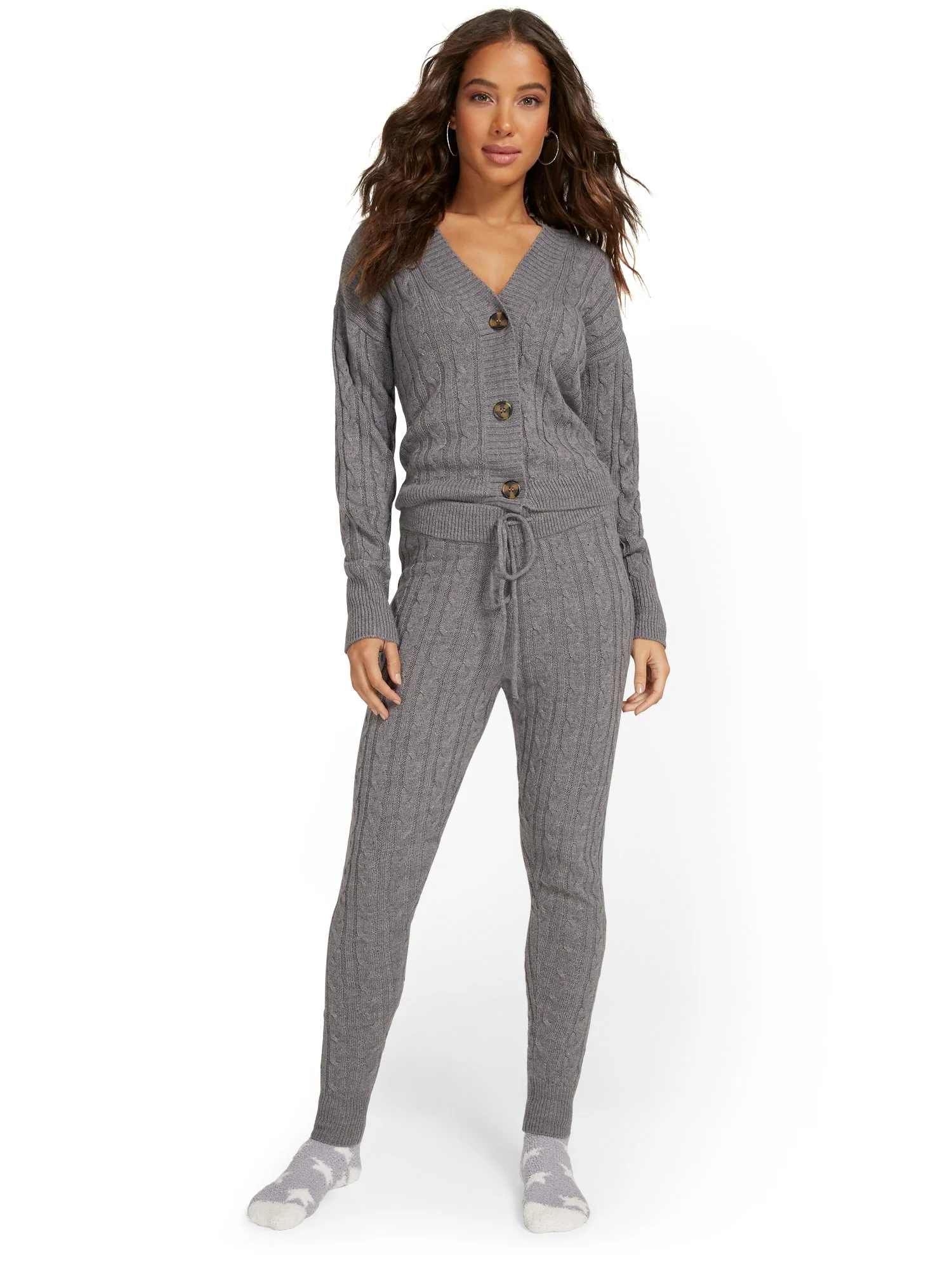 Cable-Knit Jogger Pant - Image 3