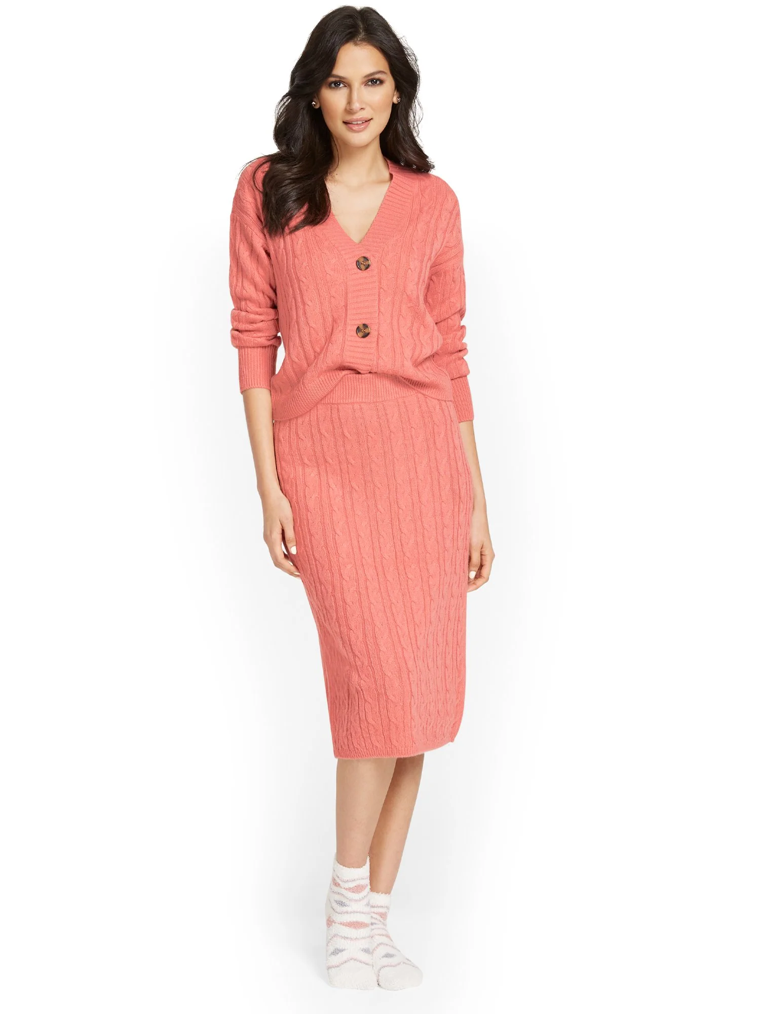 Cable-Knit Skirt - Image 8