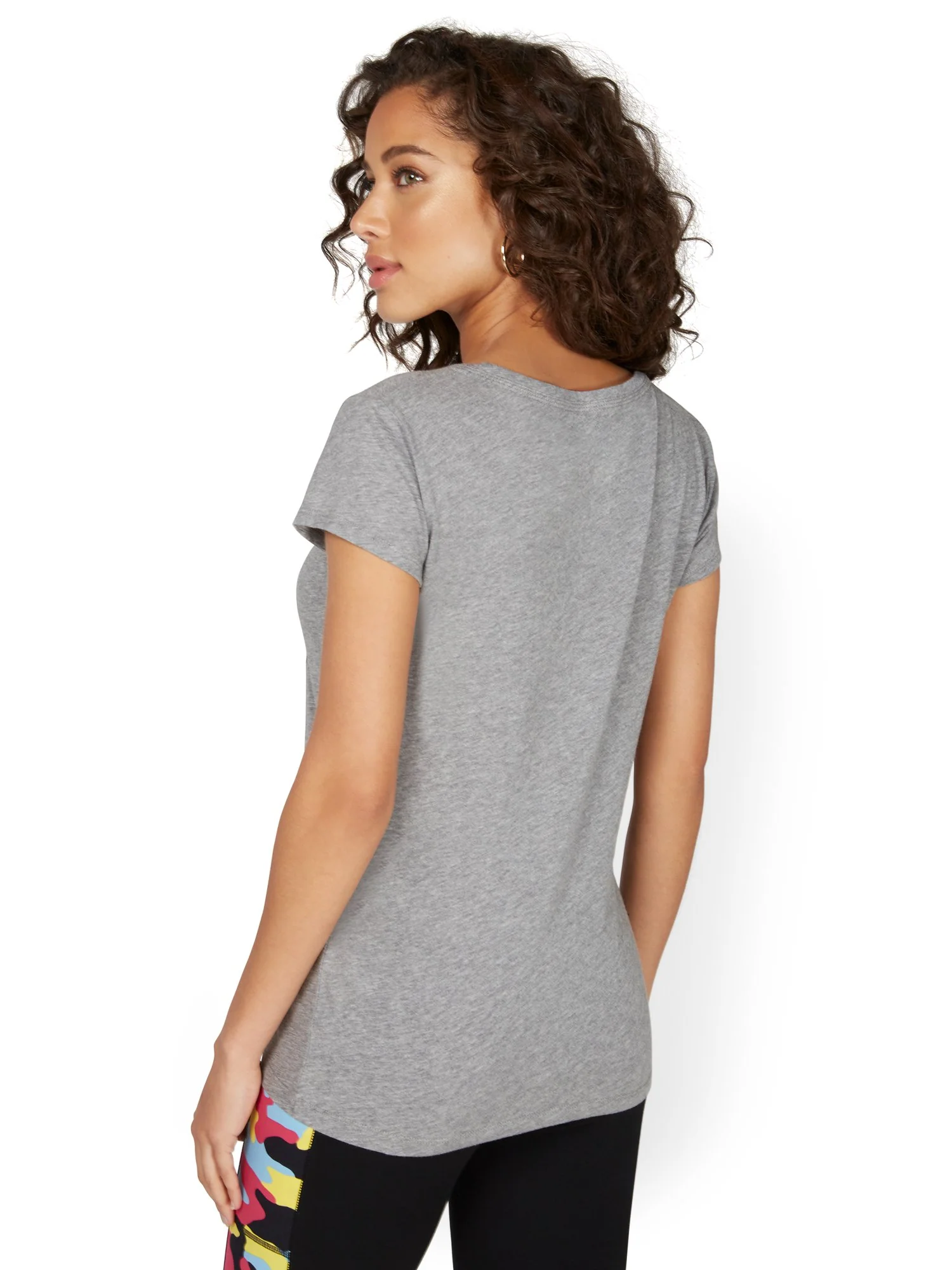 Camo Lips Graphic Tee - Image 3