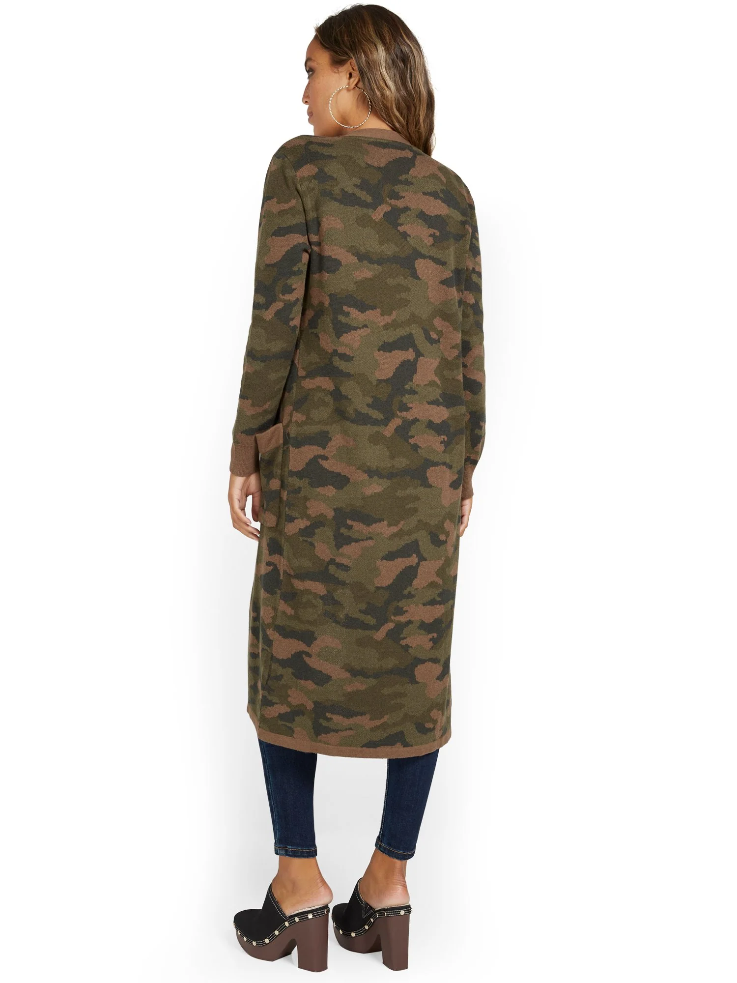 Camo-Print Duster - Image 3