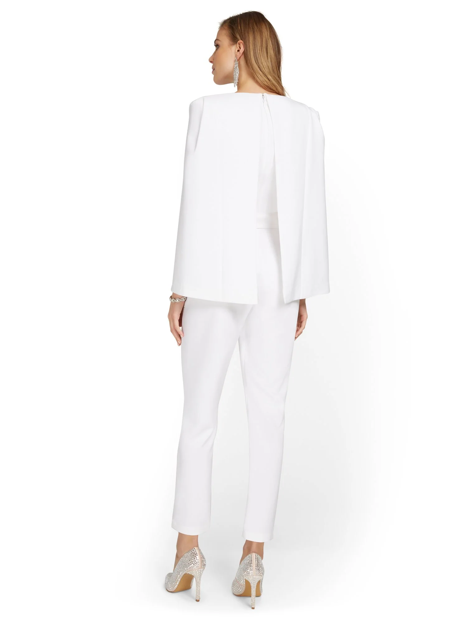 Cape-Effect Jumpsuit - Image 3