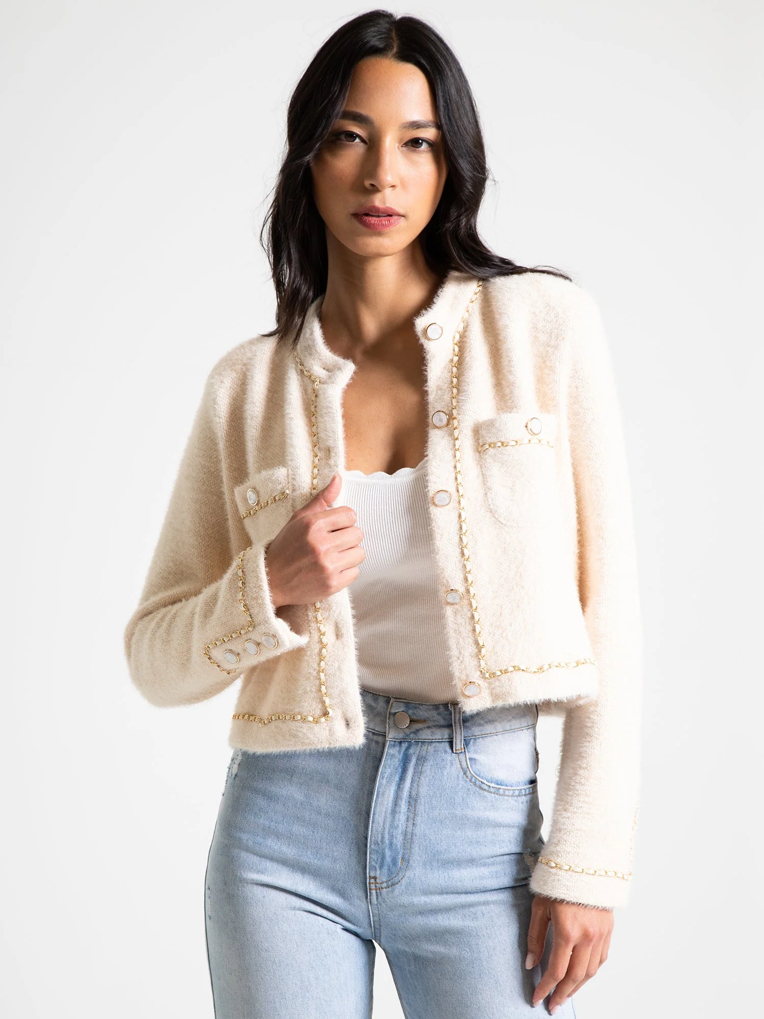 Endless Rose Chain-Trimmed Jacket - Brands We Love - Image 2