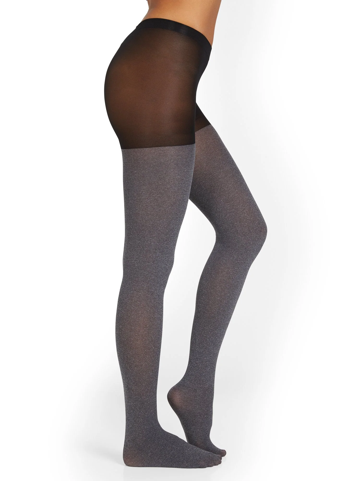 Charcoal Semi-Opaque Tights
