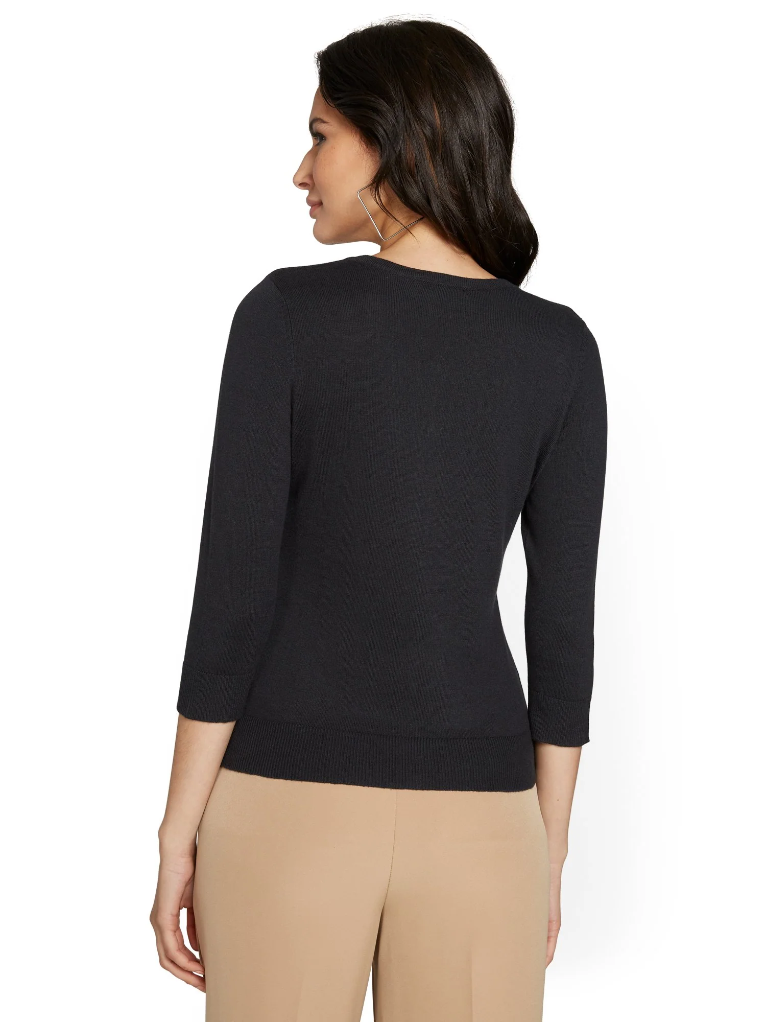 Chelsea Crewneck Cardigan - Image 3