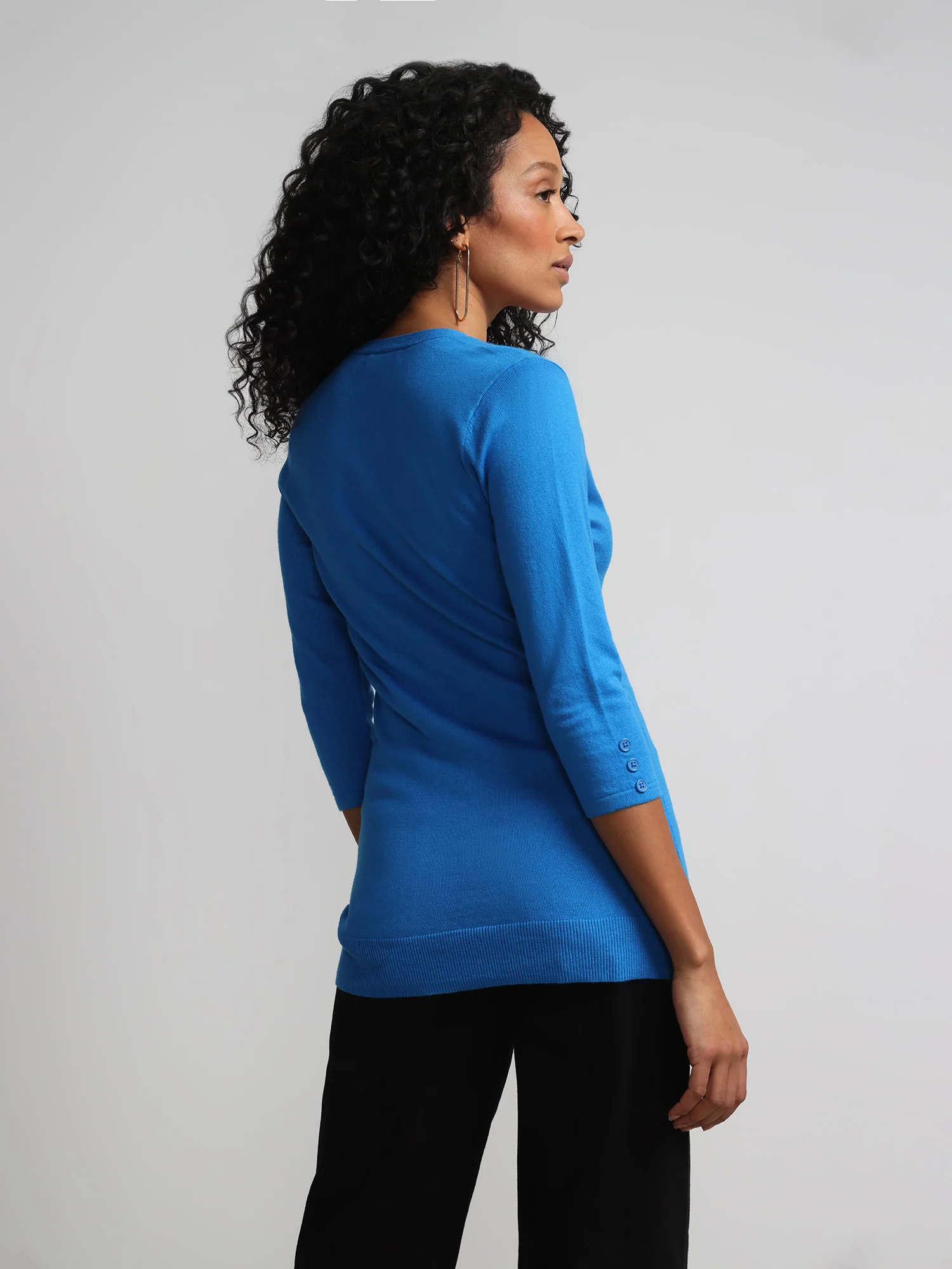 Chelsea V-Neck Long Cardigan - Image 18
