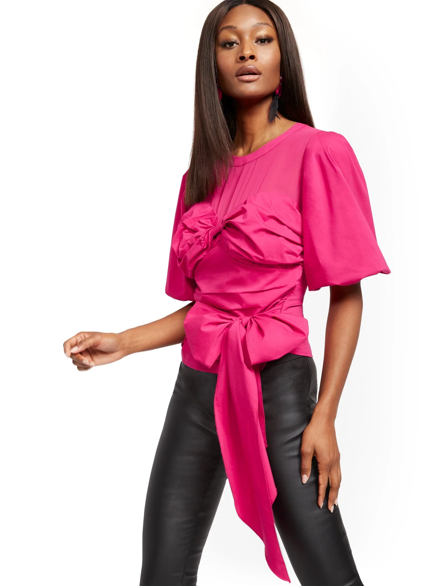 Chiffon & Poplin Blouse - Image 9