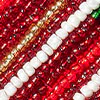 Christmas Plaid Beaded Clutch - Image 4