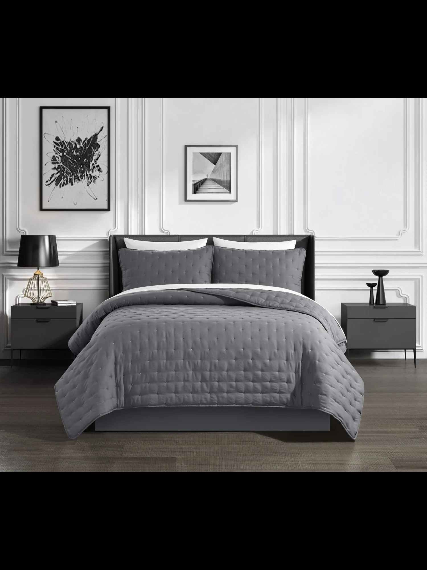 Chyle Queen-Size 3-Piece Quilt Set - NY&C x Chic Home - Image 8