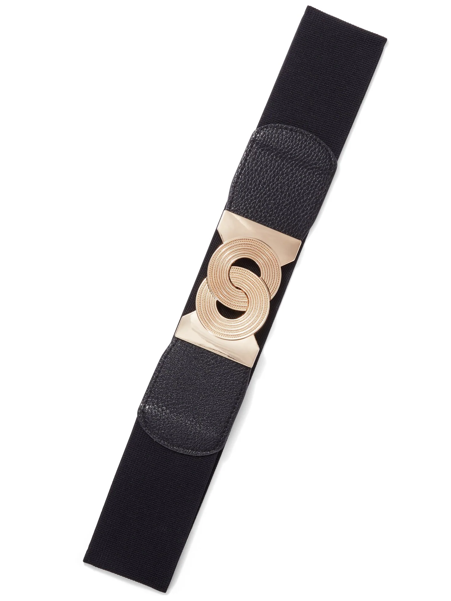 Circle Buckle Stretch Belt - Image 2