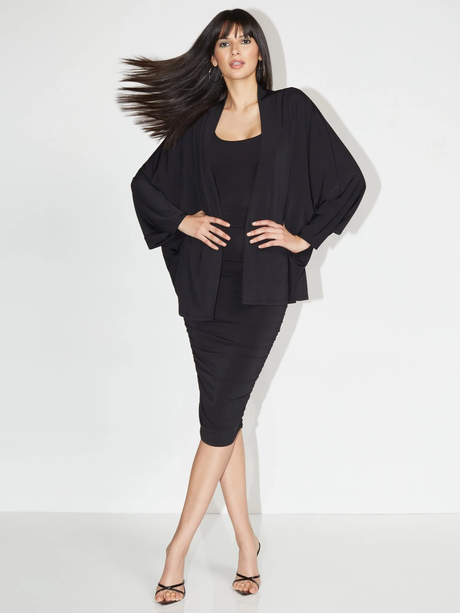 Cocoon Open Cardigan - NY&C Style System - Image 2