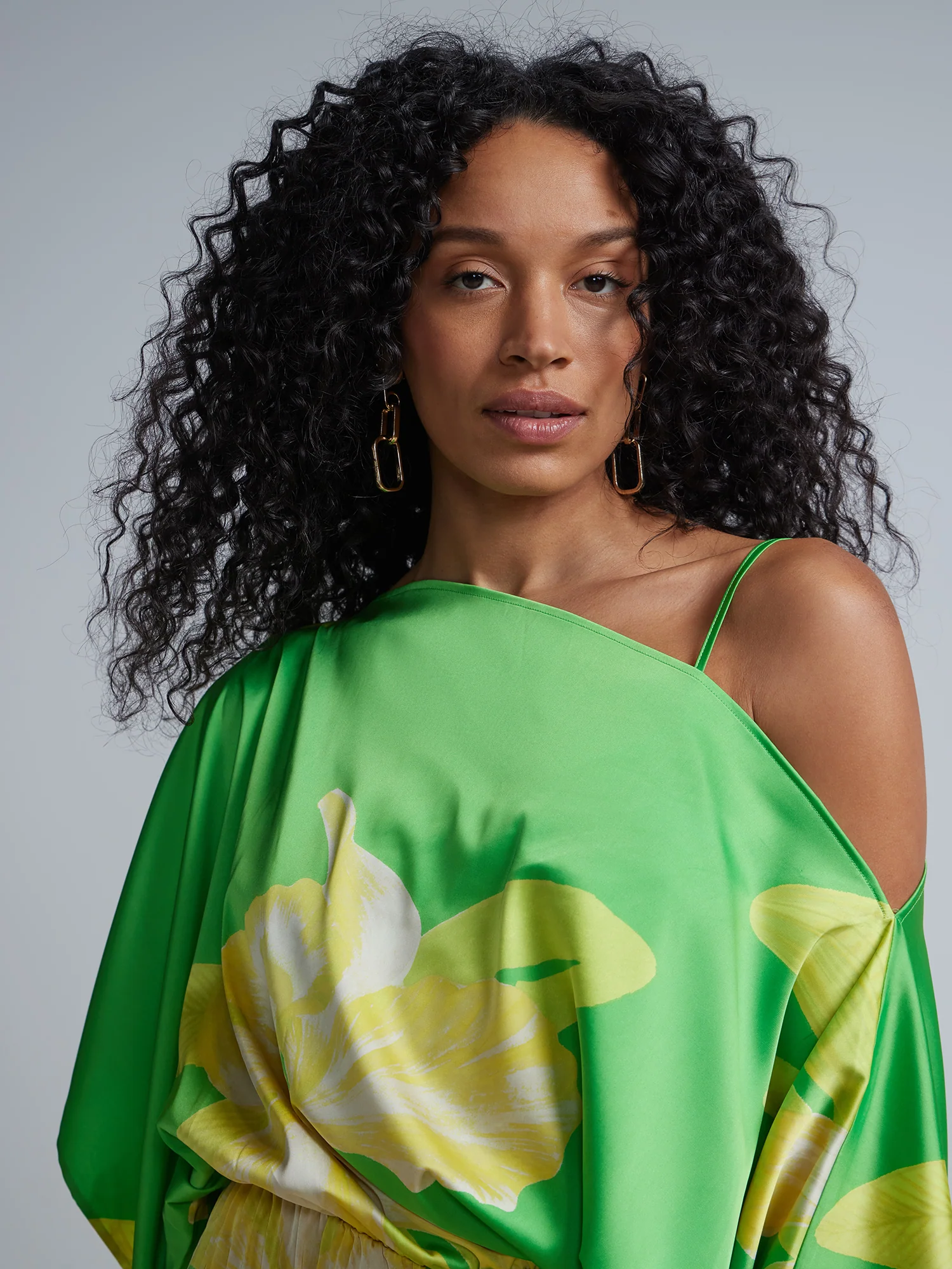 Cold-Shoulder Floral Jumpsuit - Image 4