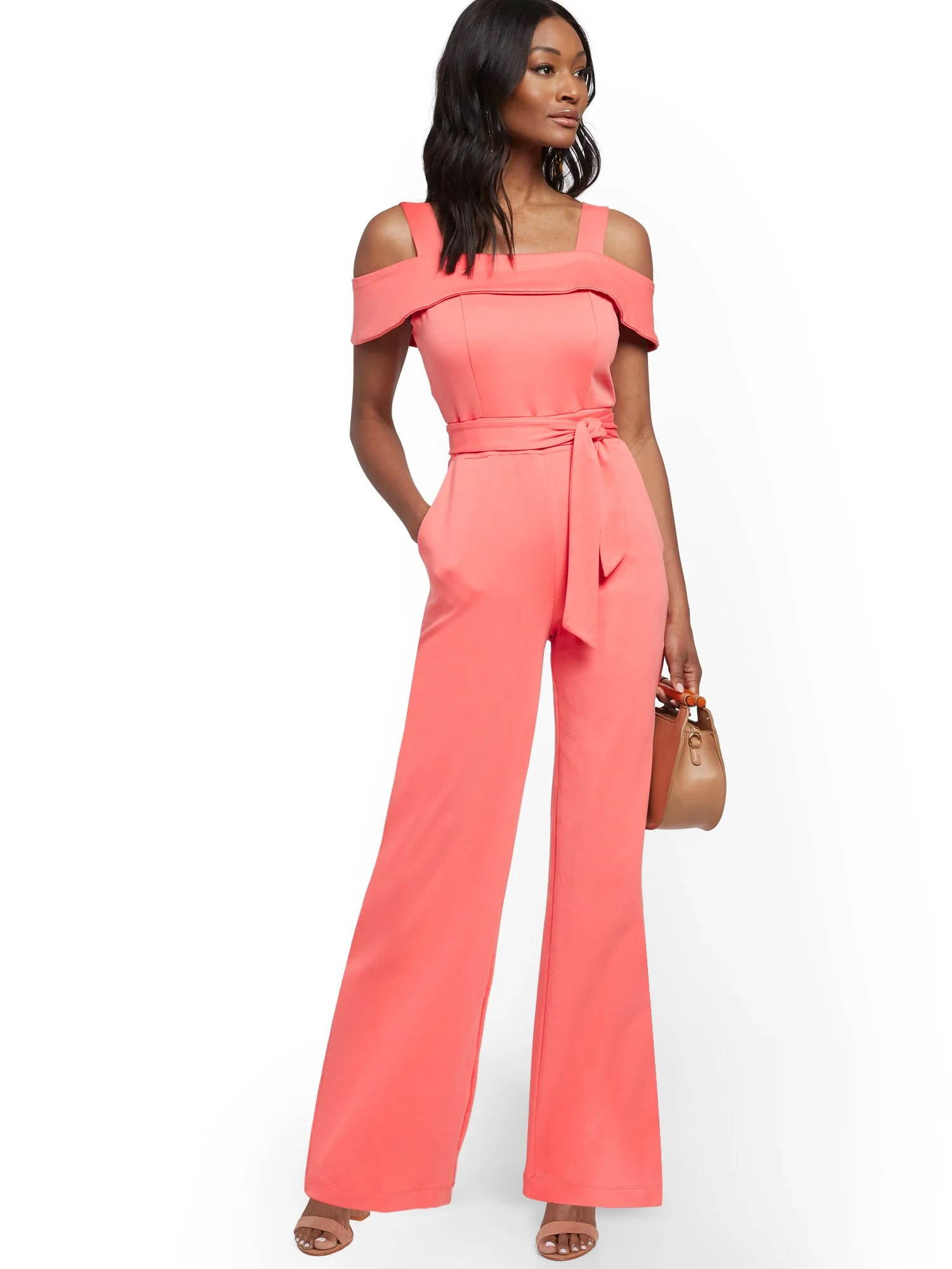 Cold-Shoulder Jumpsuit - Image 6