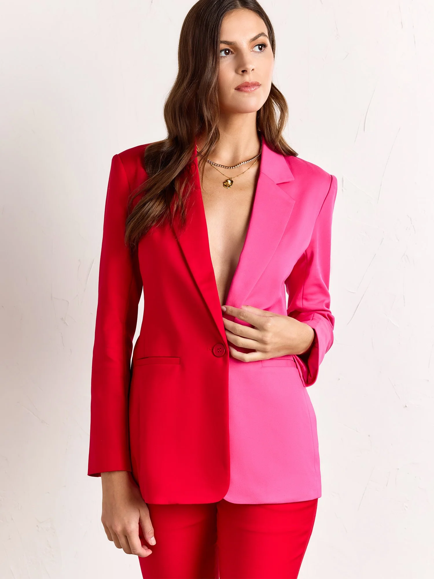English Factory Colorblock Boyfriend Blazer - Brands We Love