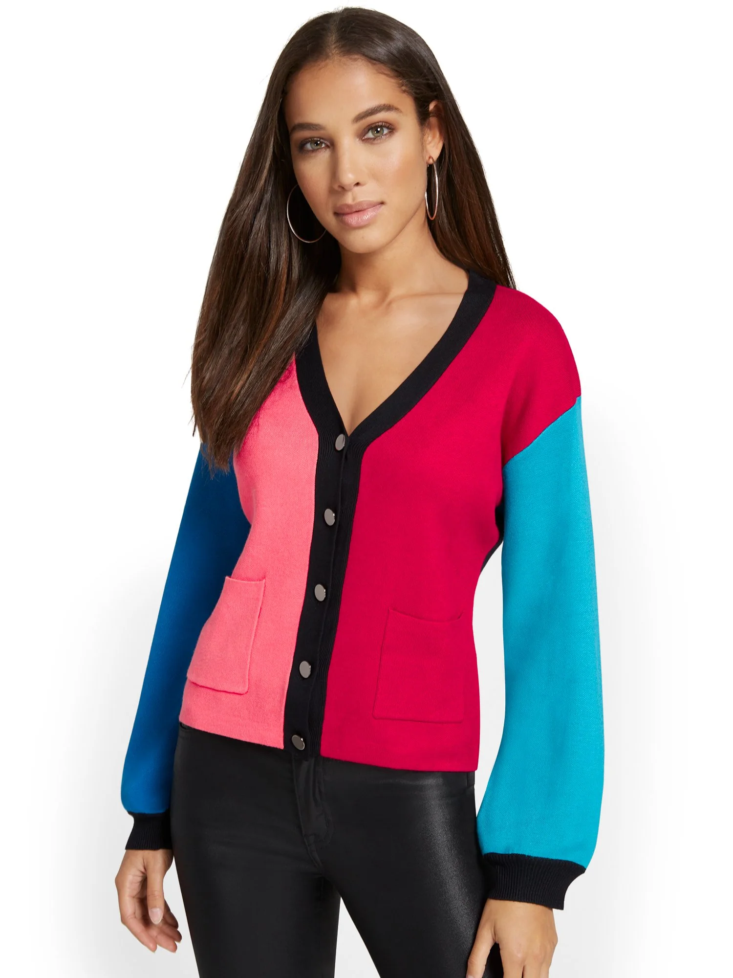 Colorblock Cardigan - Image 2