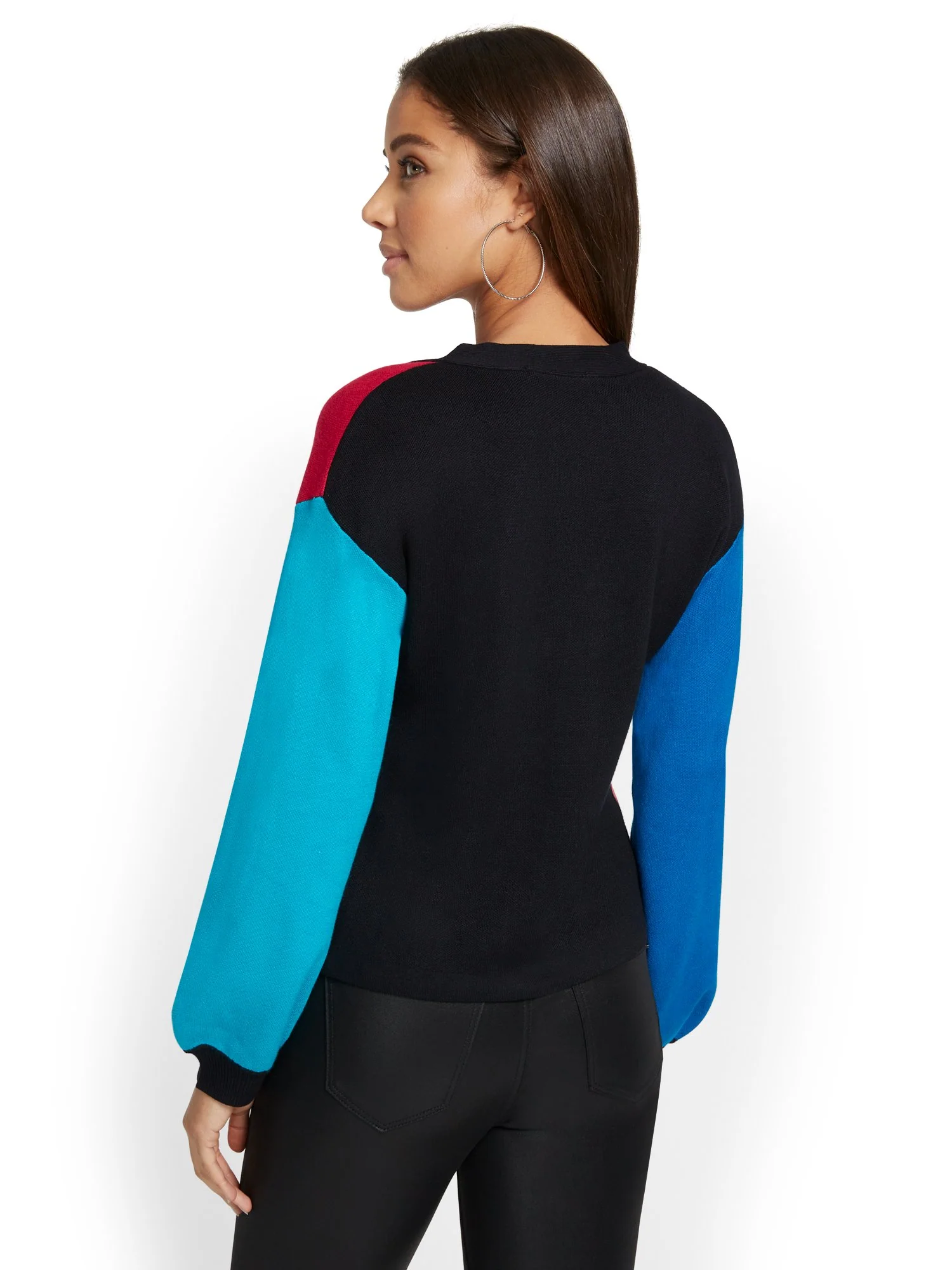 Colorblock Cardigan - Image 3