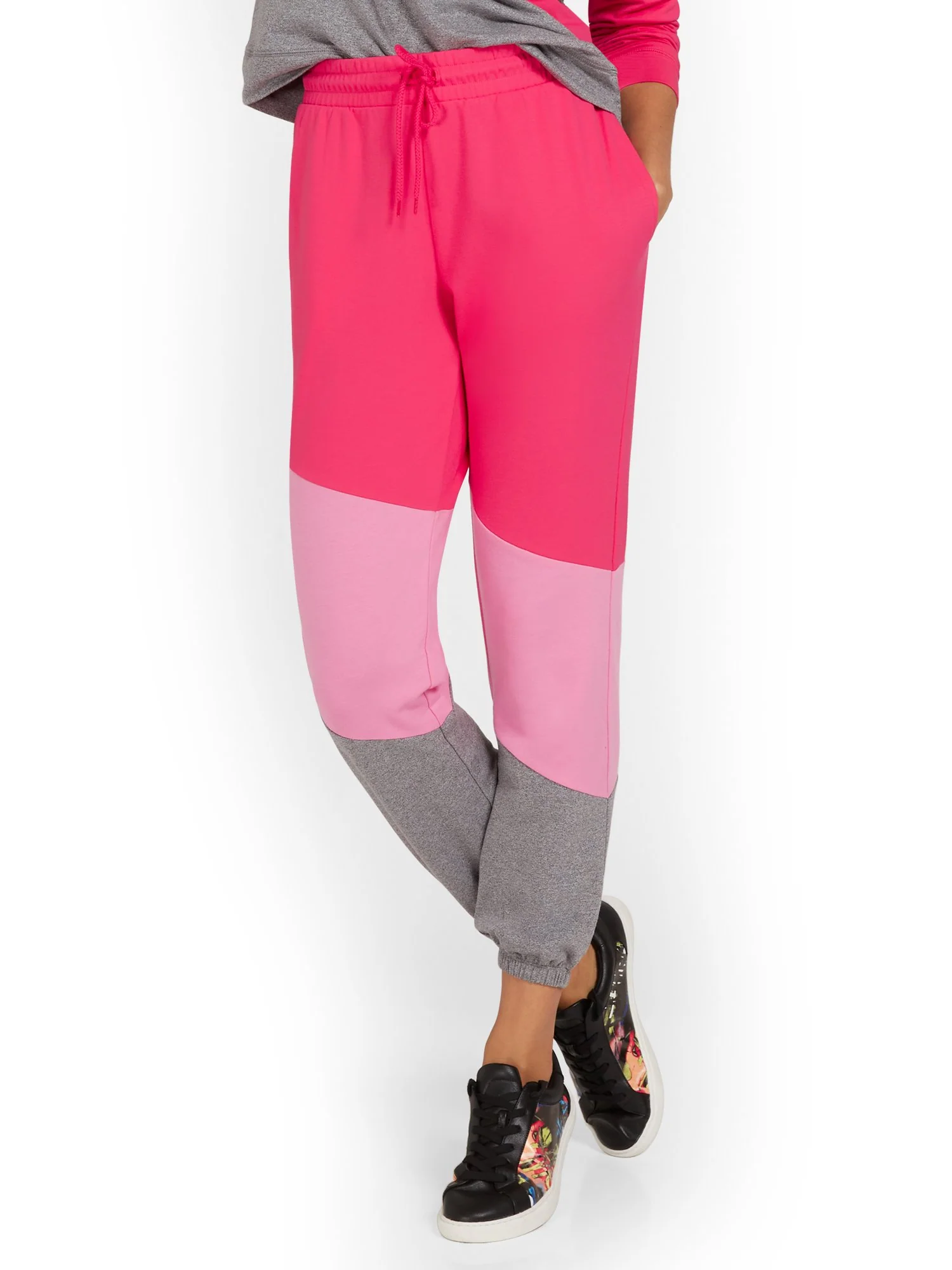 Colorblock French Terry Jogger Pant