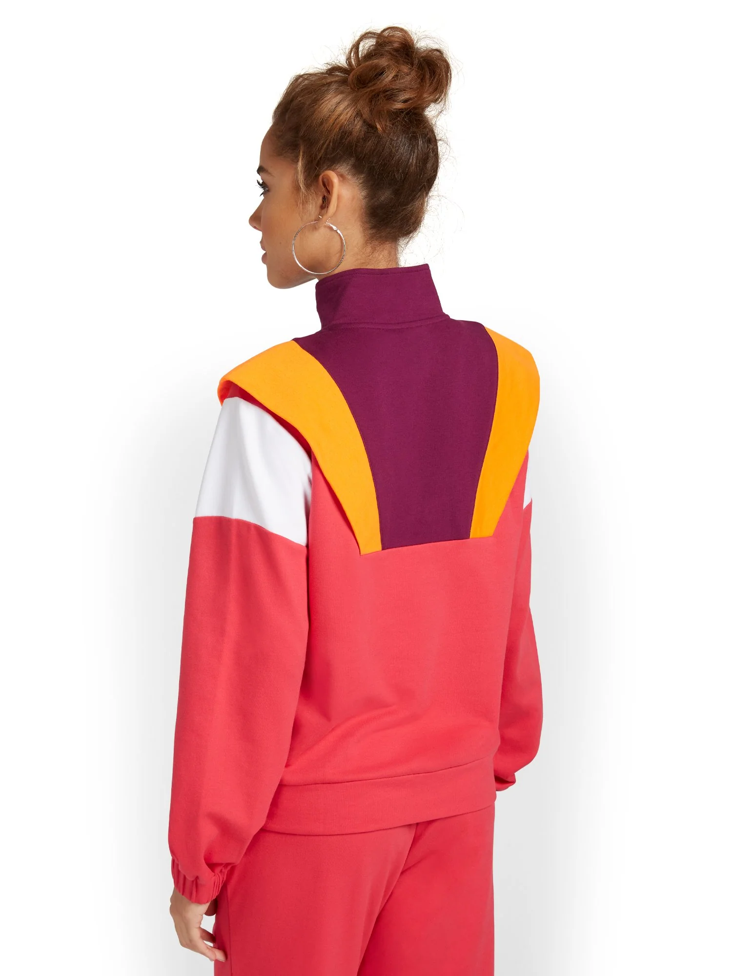Colorblock French Terry Pullover - Image 6