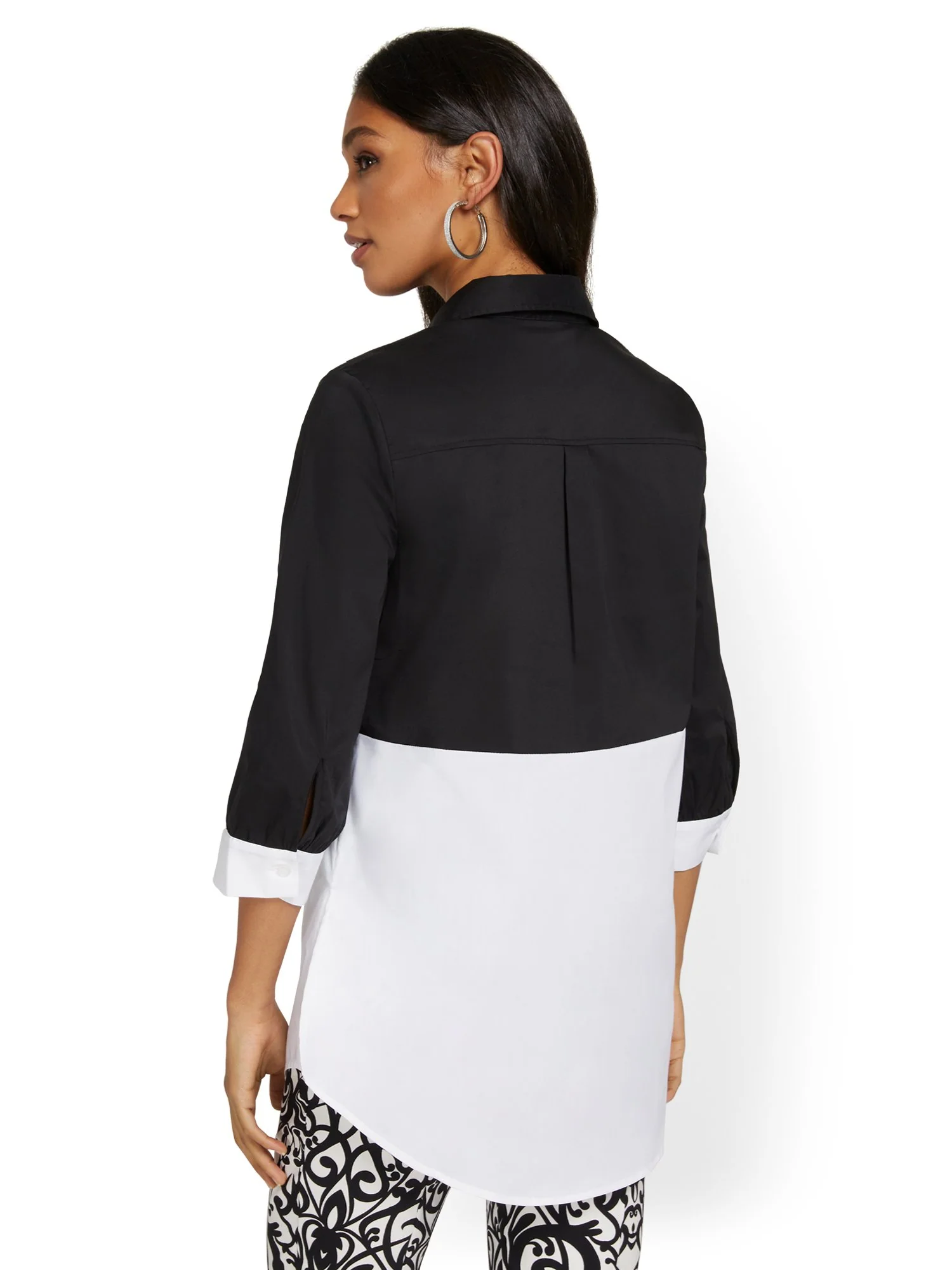 Colorblock Tunic Top - Image 3
