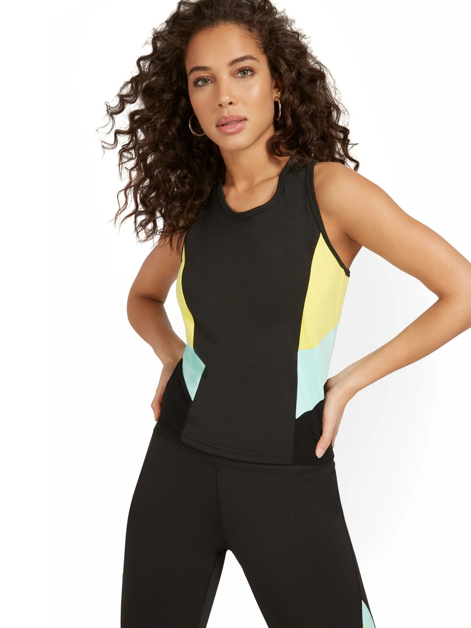 Colorblock Yoga Tank - Image 2