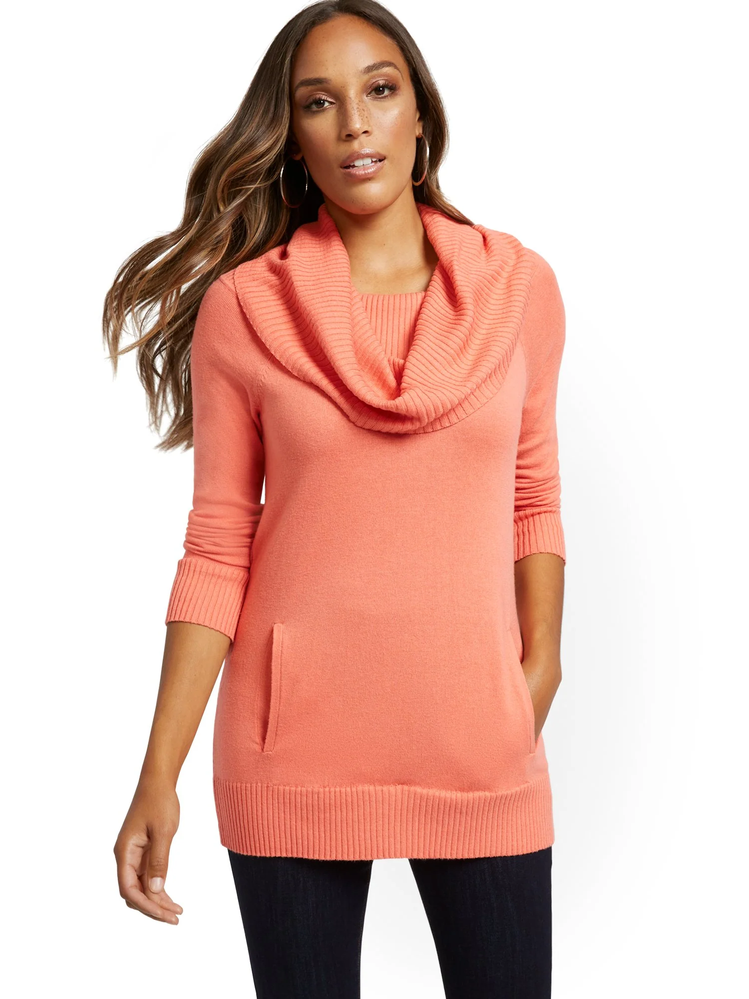 Convertible Cowl-Neck Sweater - Image 13