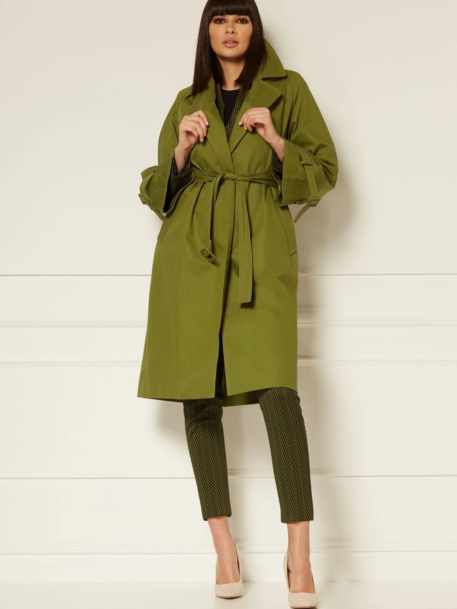 Coretta Trench Coat - Eva Mendes Collection - Image 6
