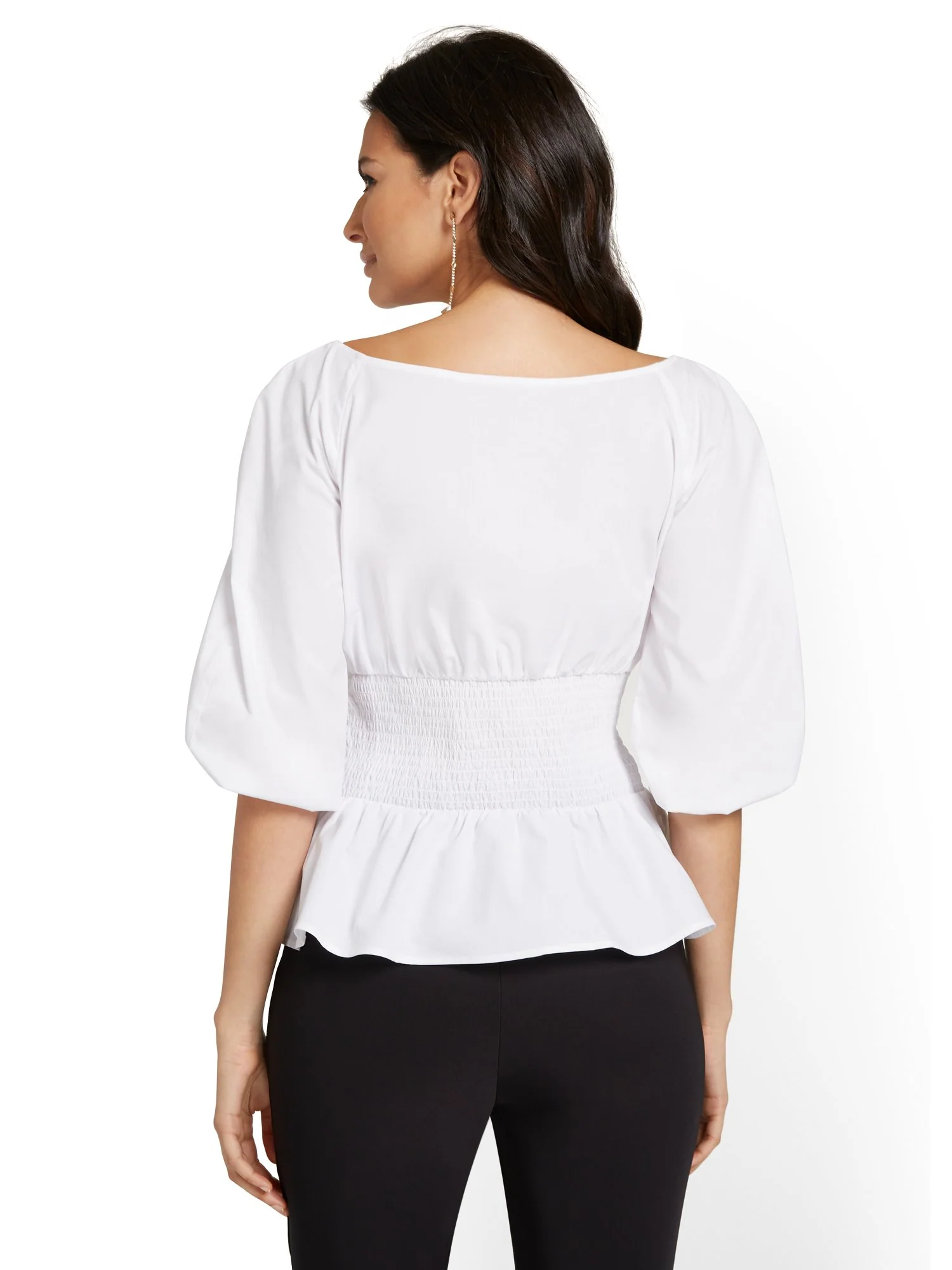 Corset Poplin Top - Image 3