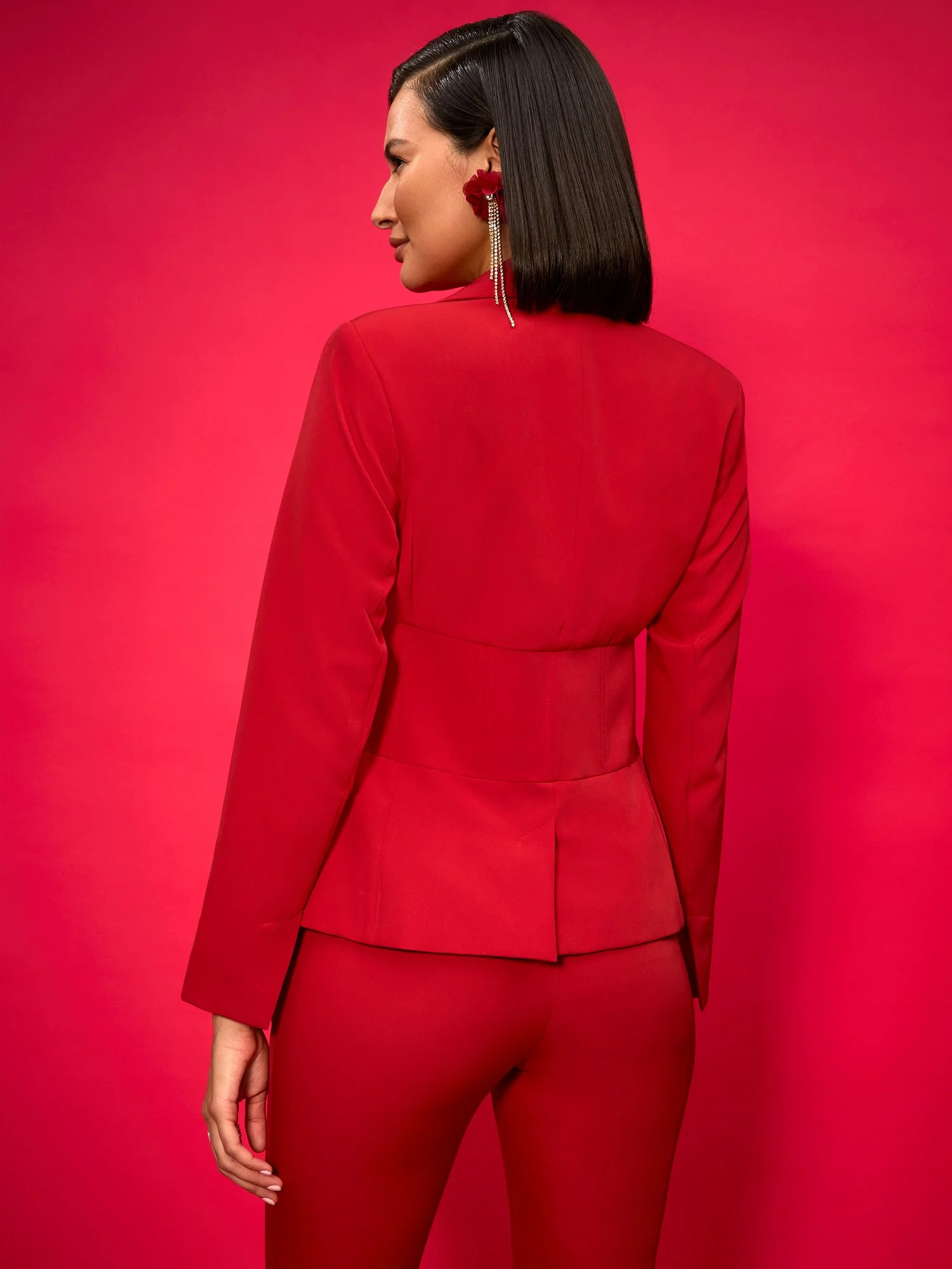 Corset-Waist Blazer - Image 3