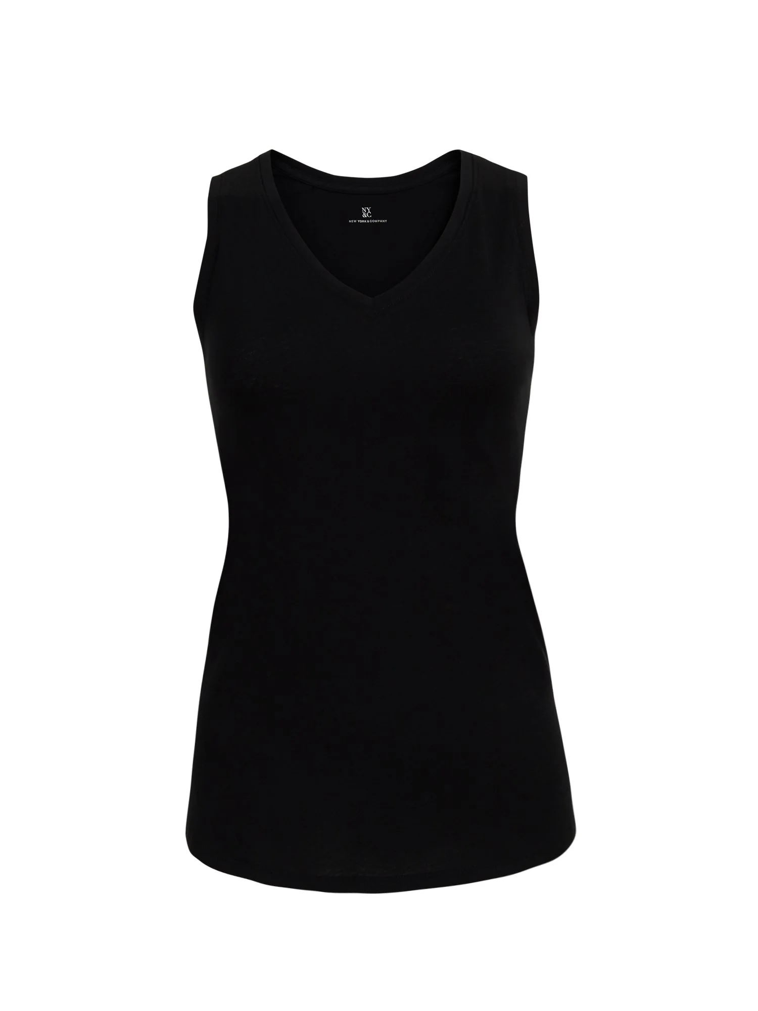 Cotton V-Neck Tank Top - Image 2