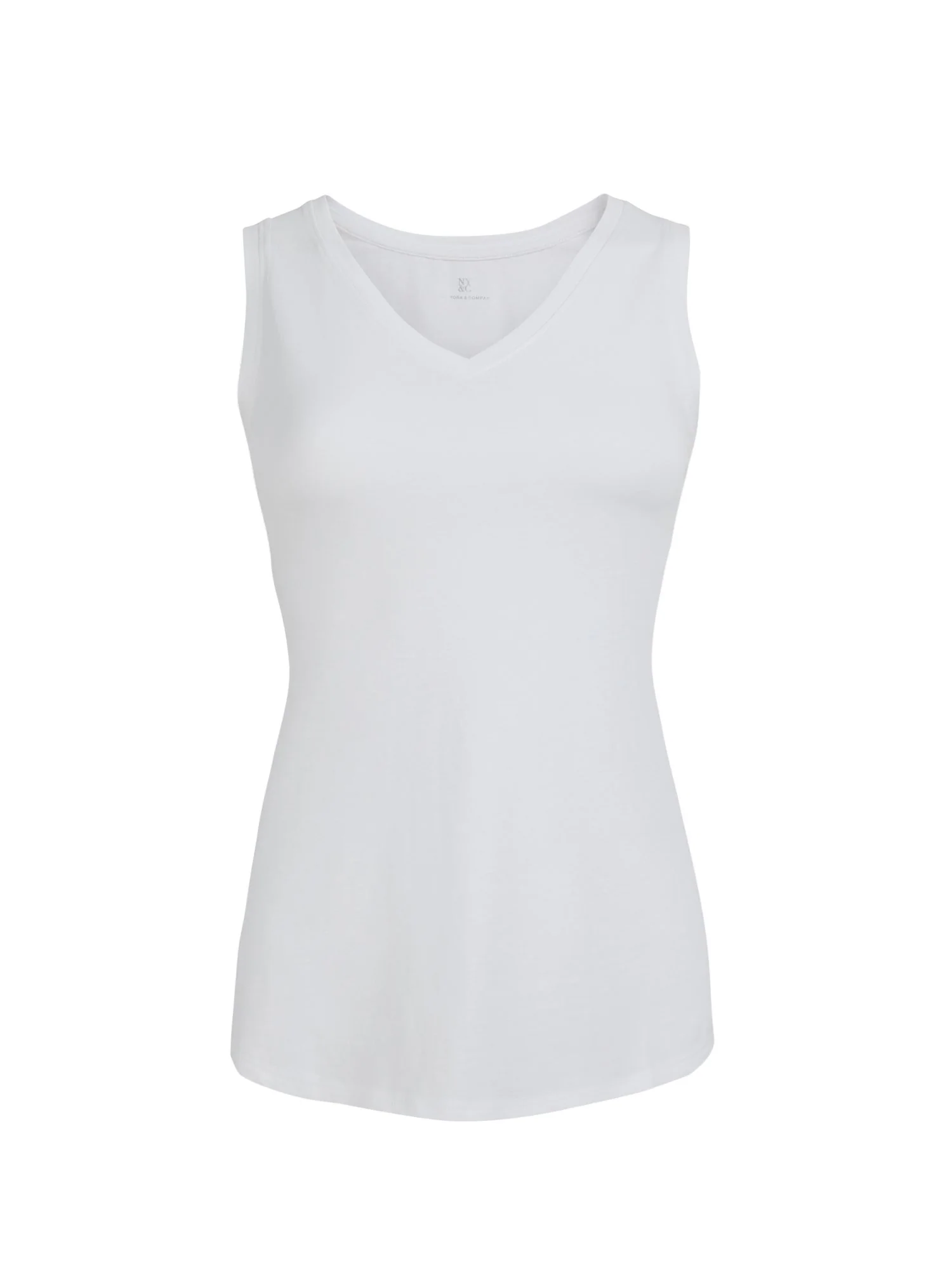 Cotton V-Neck Tank Top - Image 6