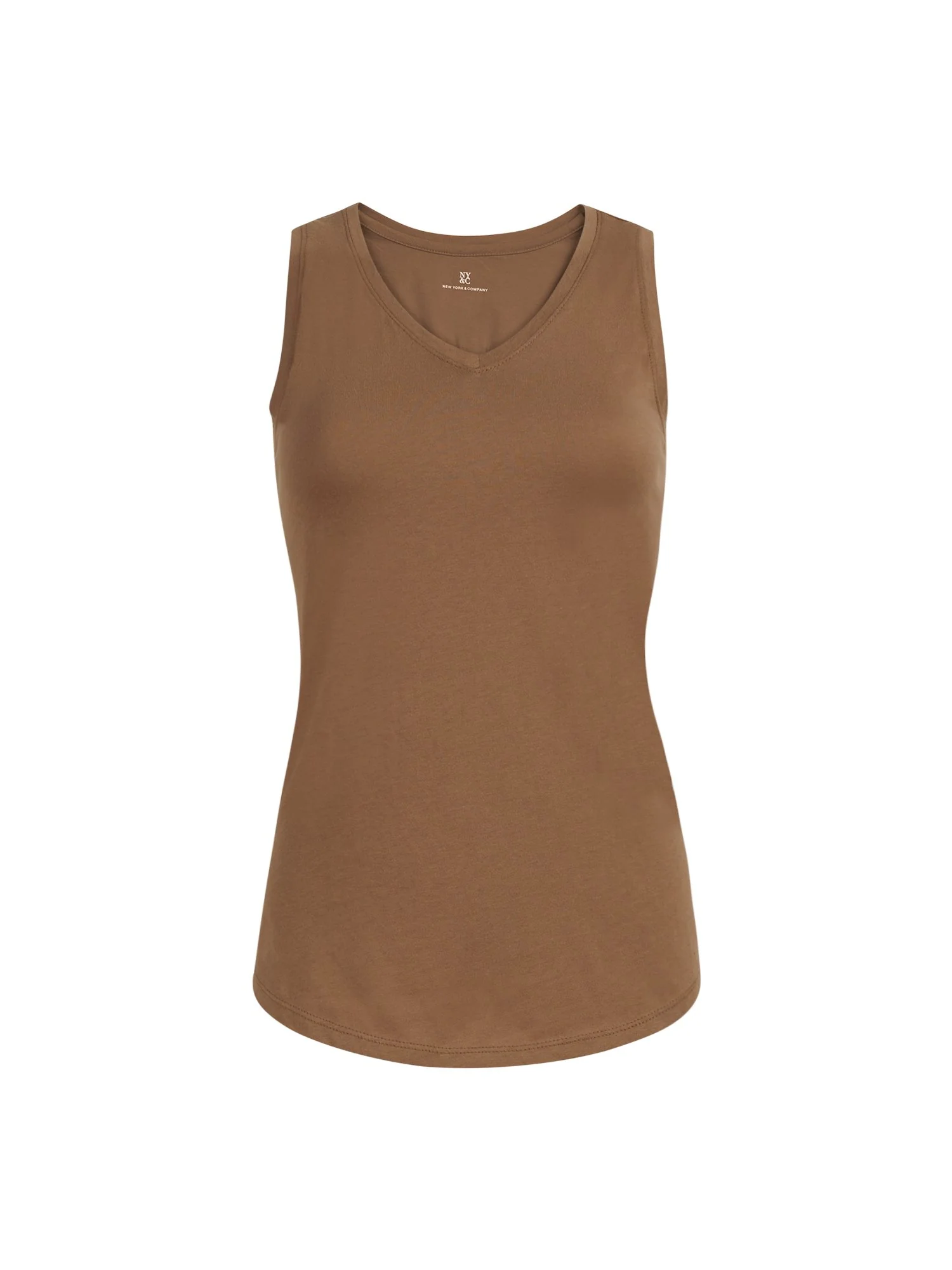 Cotton V-Neck Tank Top - Image 11