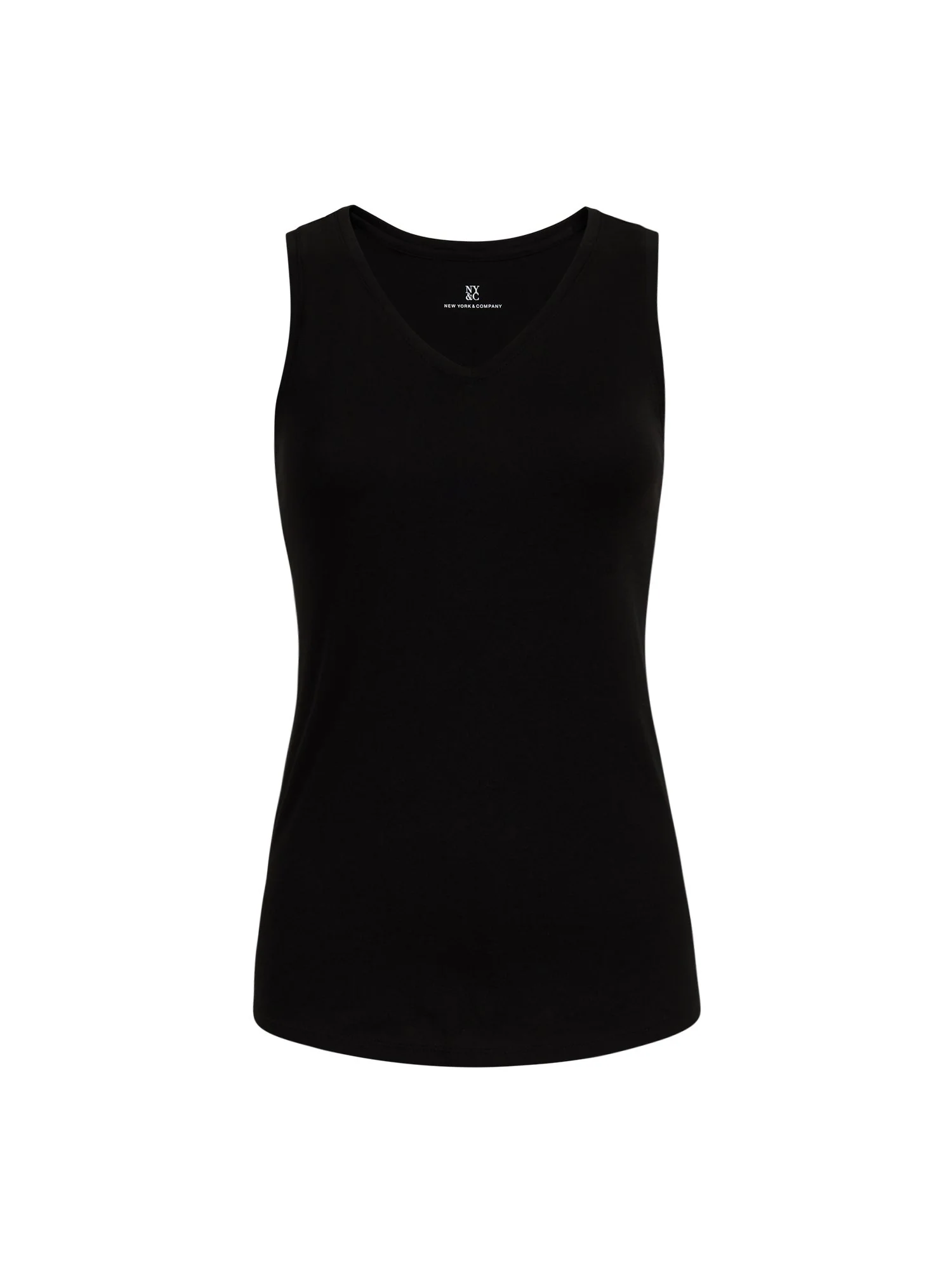 Cotton V-Neck Tank Top - Image 2
