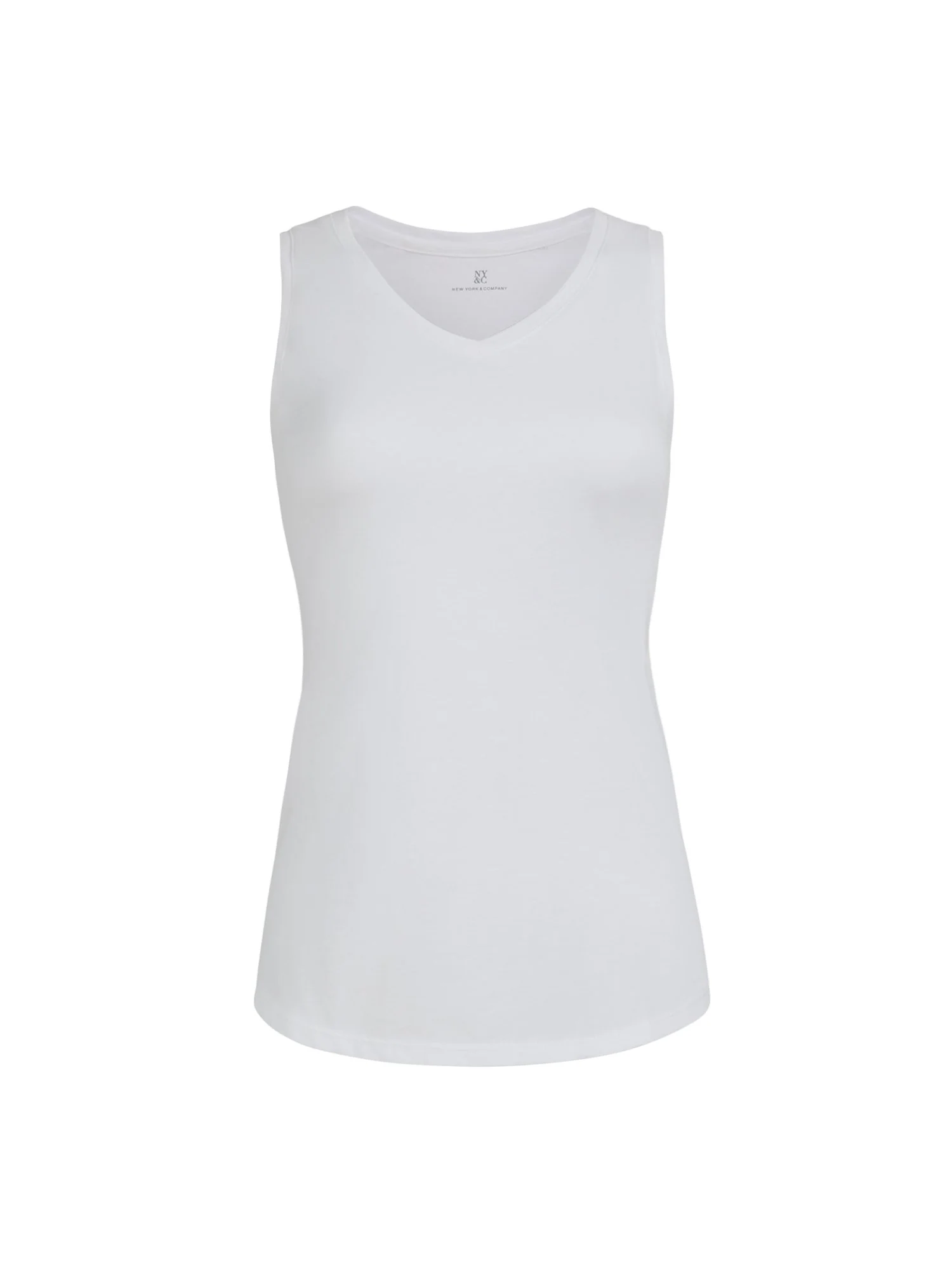 Cotton V-Neck Tank Top - Image 6