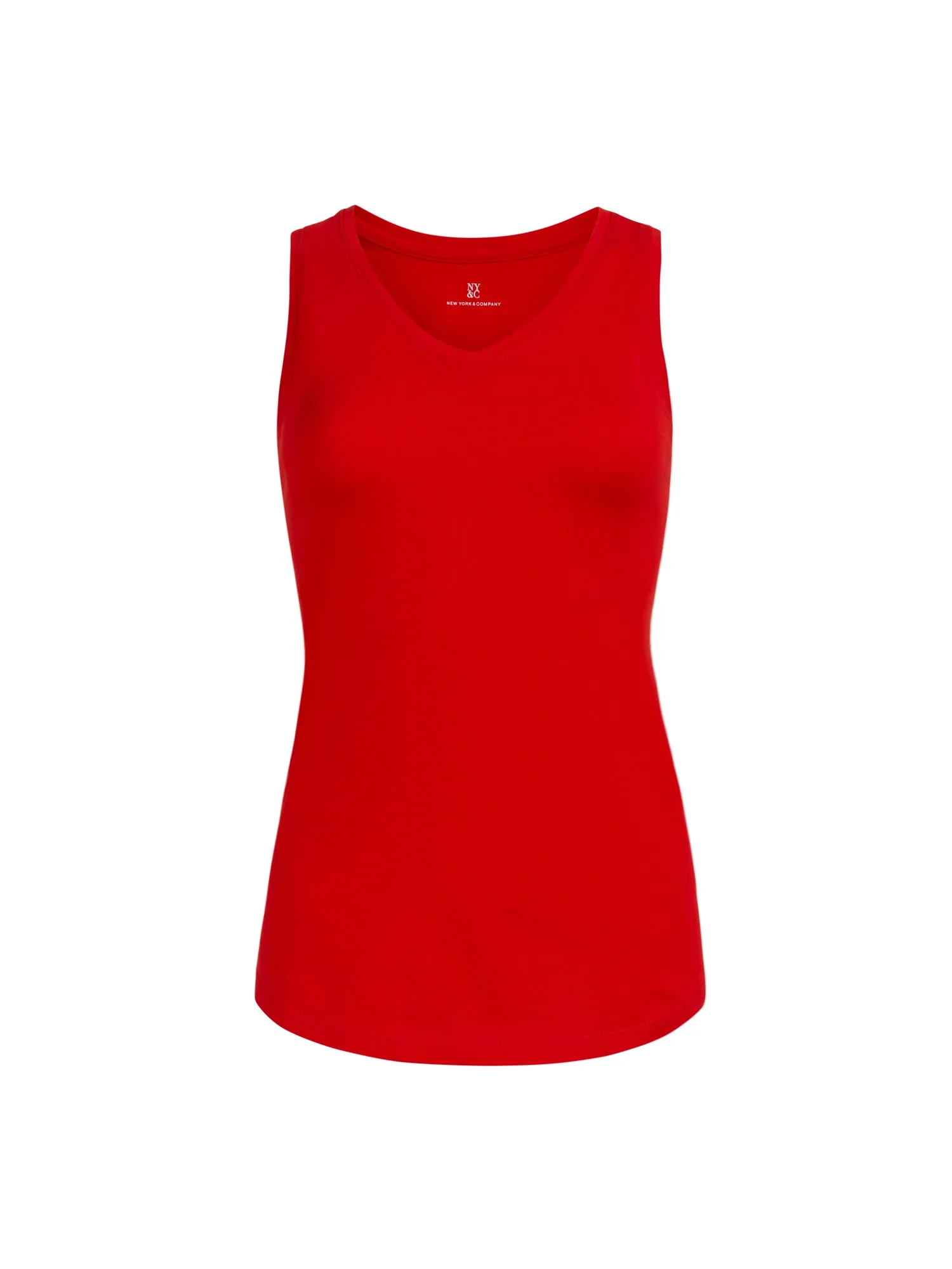Cotton V-Neck Tank Top - Image 8
