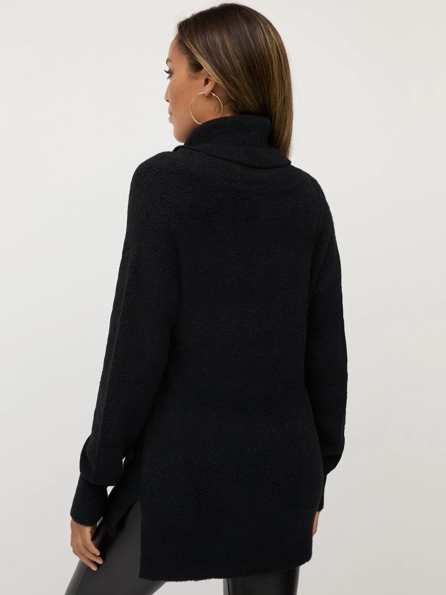 Cowl-Neck Super-Soft Sweater - Image 2