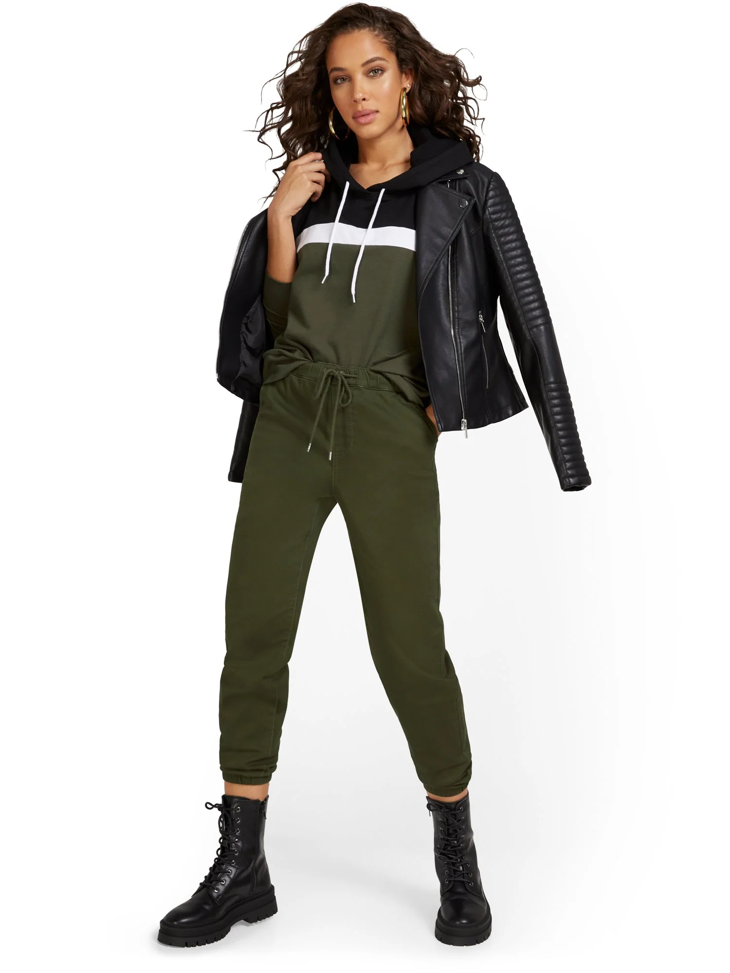 Cozy Cotton Denim Jogger Pant - Image 9