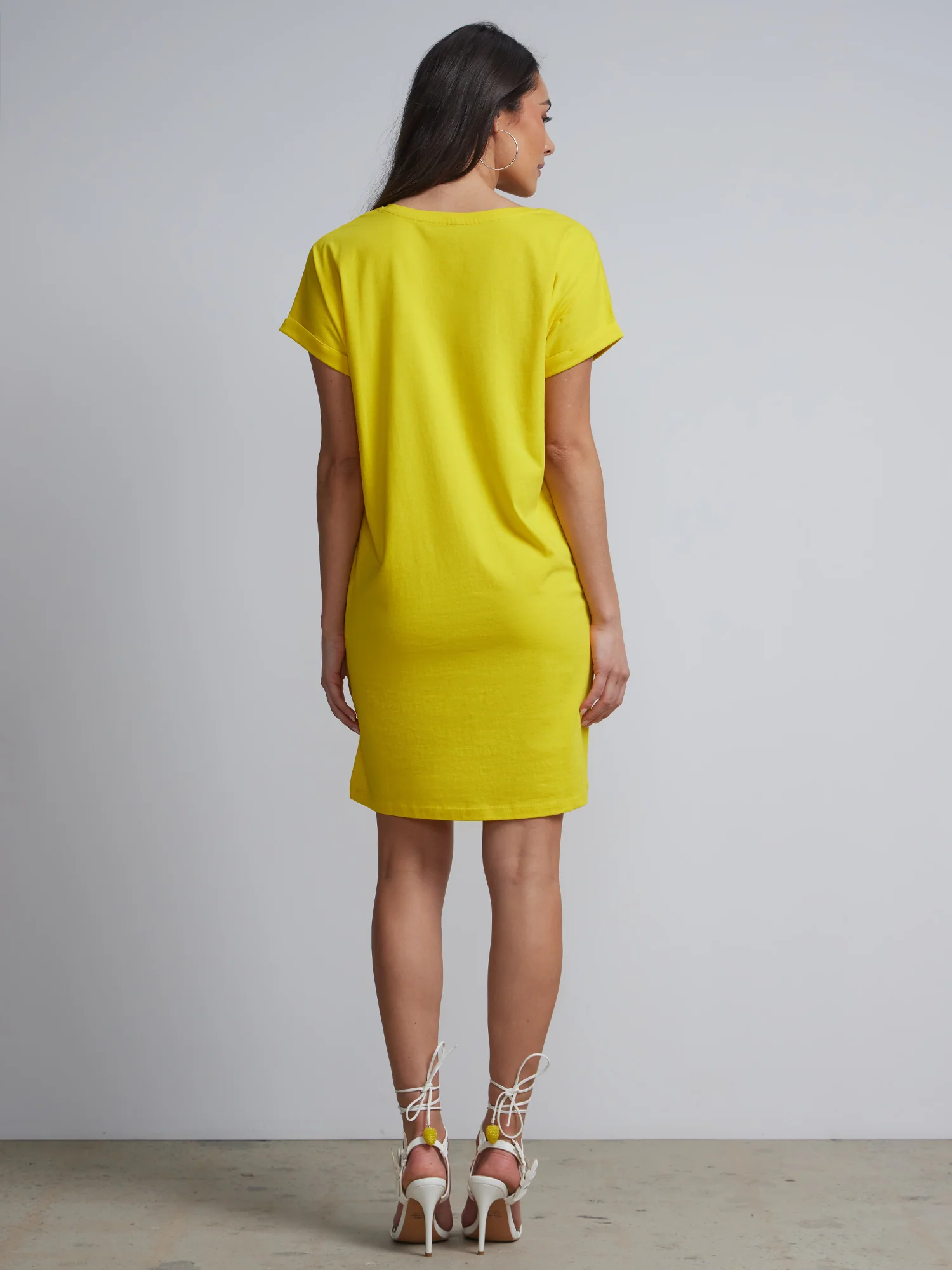 Crewneck Perfect Tee Dress - Image 32