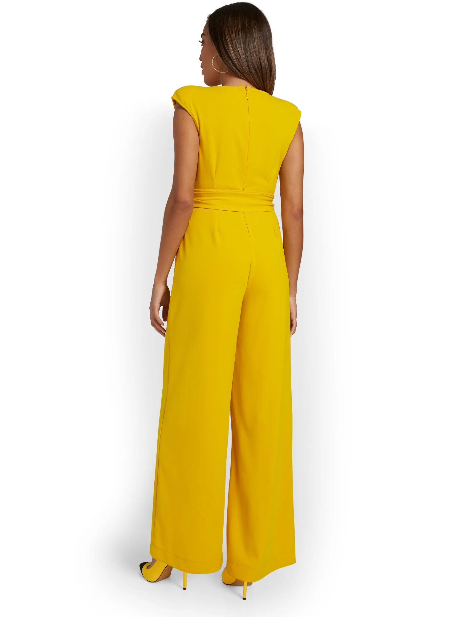 Crewneck Wide-Leg Jumpsuit - Image 3