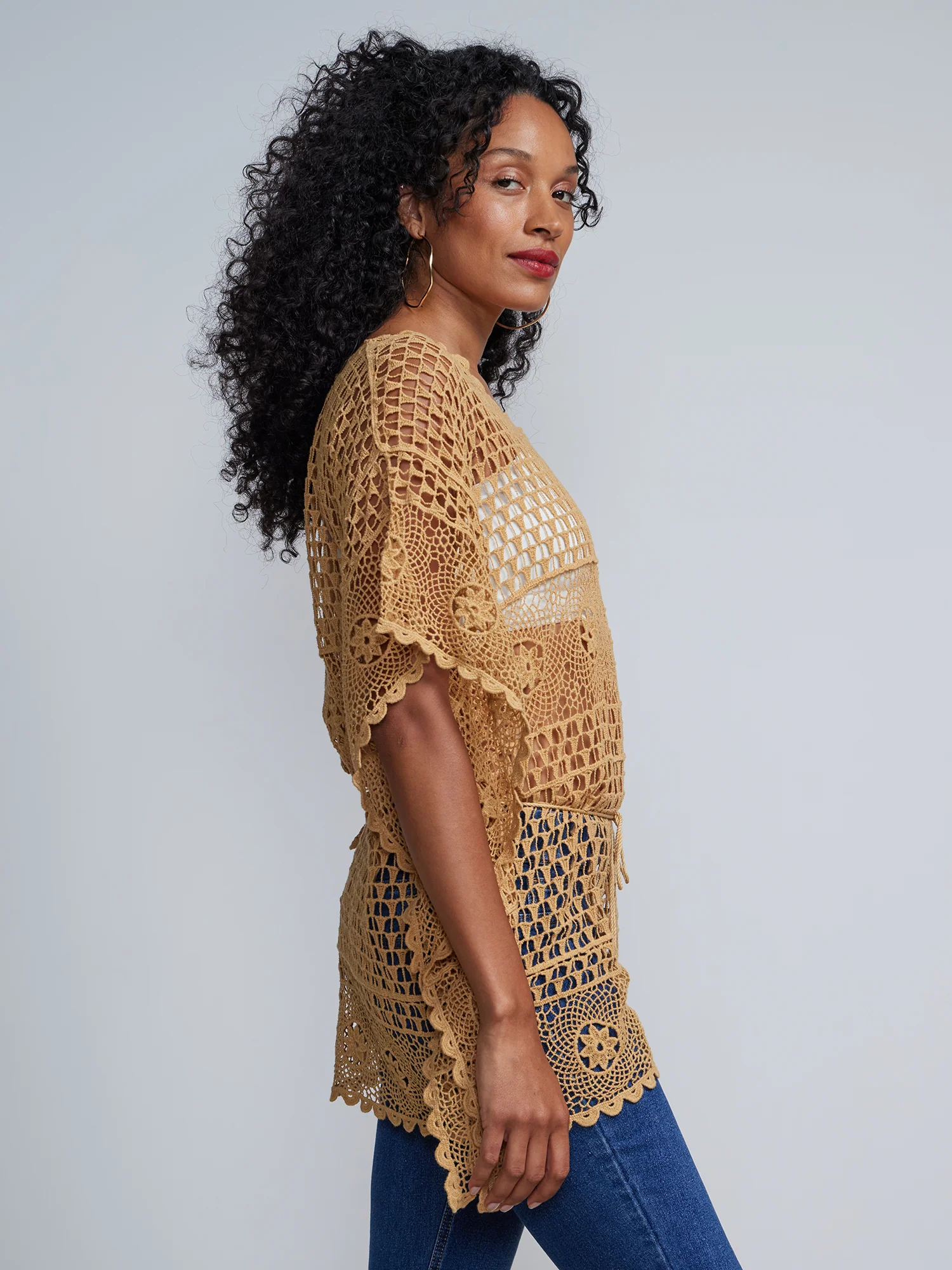 Crochet Kimono Top - Image 2